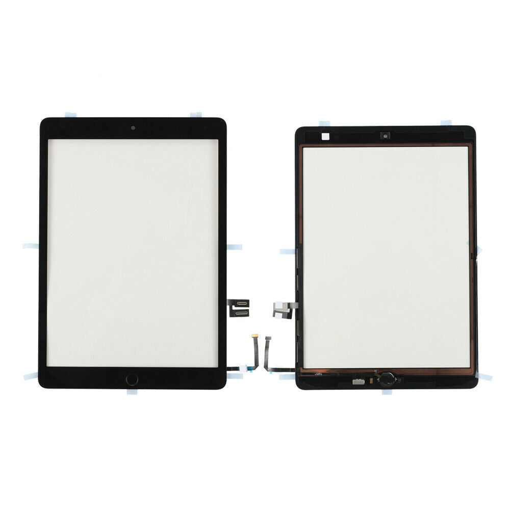 Original iPad 9 (9th Gen) Screen Replacement LCD + Touch Digitizer Kit (2021, A2602/A2603/A2604/A2605) with Home Button - Black | DIY Repair for Cracked or Damaged iPad 9th Generation Display