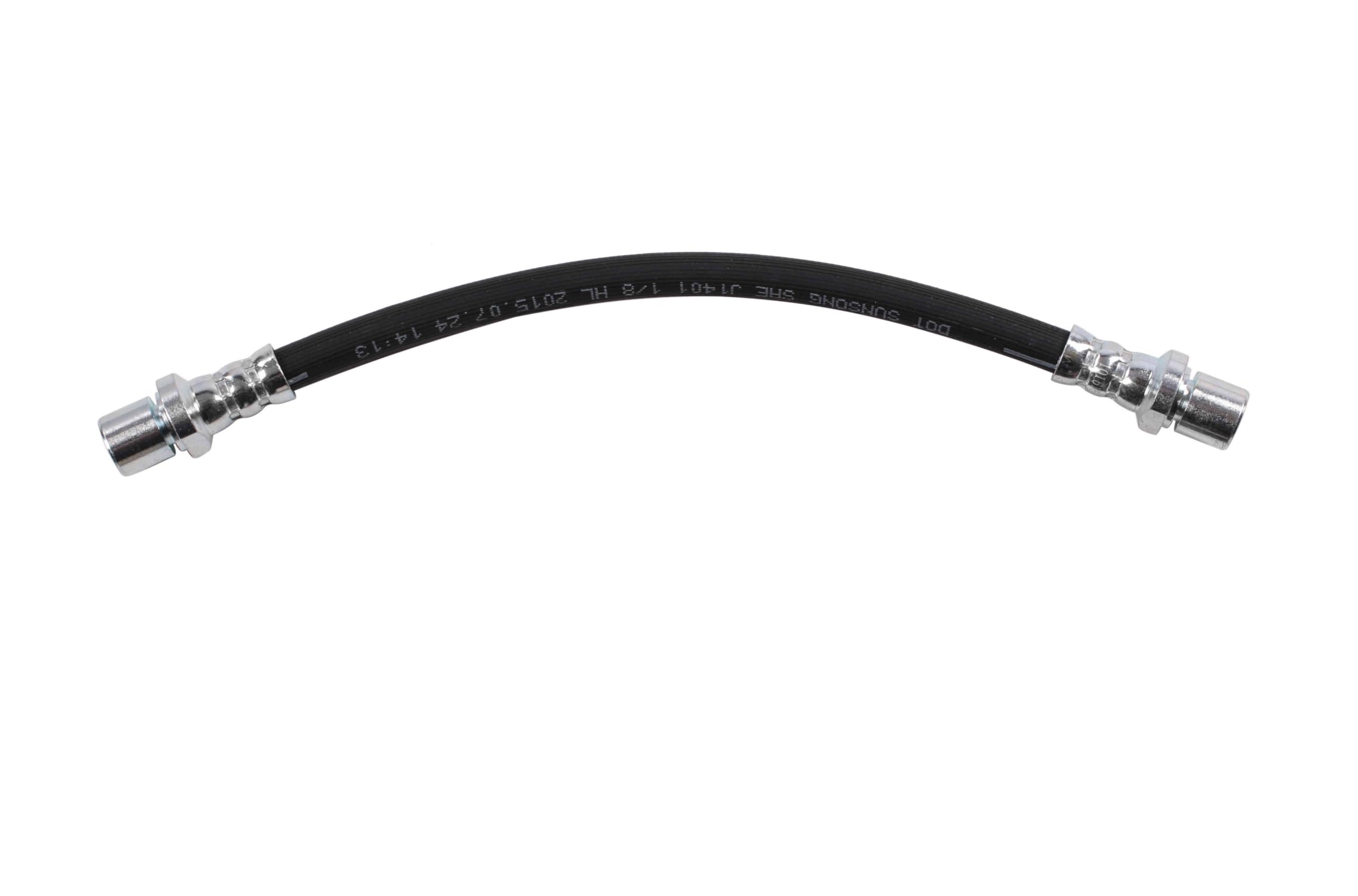 Sunsong 2204078 High-Performance Brake Hydraulic Hose - Durable Replacement for Smooth Braking | Perfect for Trucks, SUVs, and Off-Road Vehicles