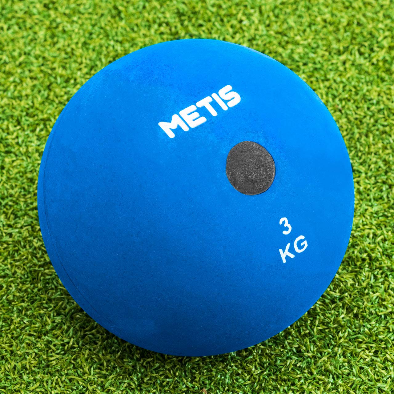 METIS Indoor/Outdoor Rubber Shot Put - 5 Weight Options for Track & Field Training | Perfect for High School, College & Professional Athletes