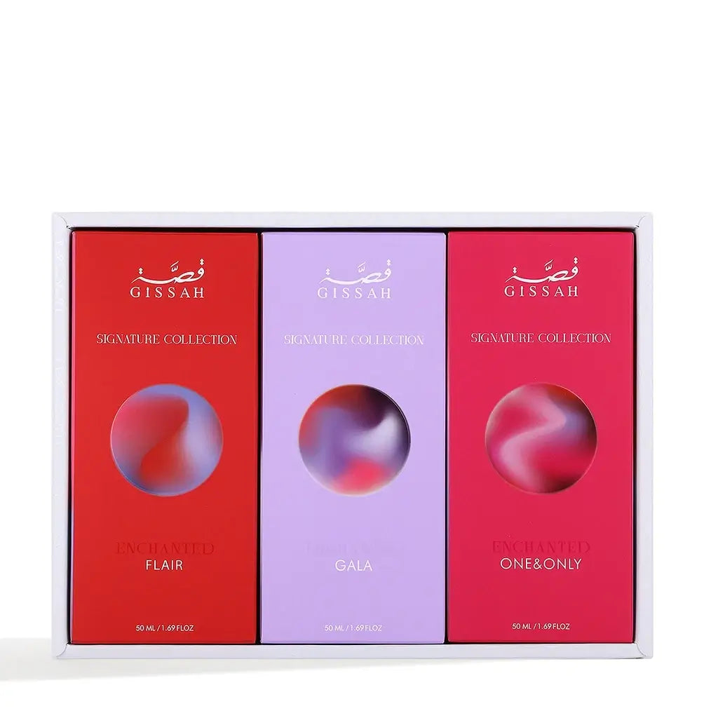 Enchanted Essential Oil Gift Set - 3 x 50ml Bottles (Lavender, Peppermint, Tea Tree) for Aromatherapy, Relaxation & Home Diffuser Use