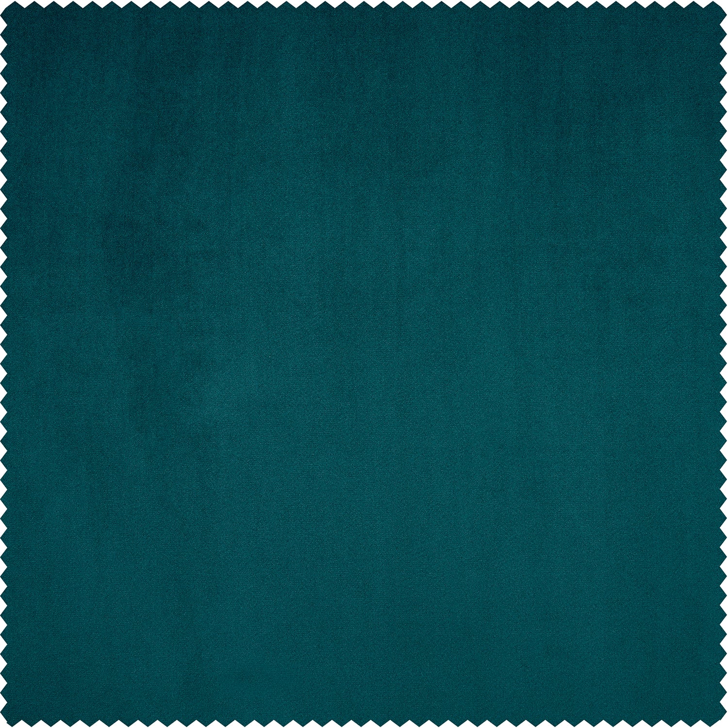 Luxury Deep Sea Teal Heritage Plush Velvet Roman Shade - Blackout Window Treatment for Bedroom & Living Room