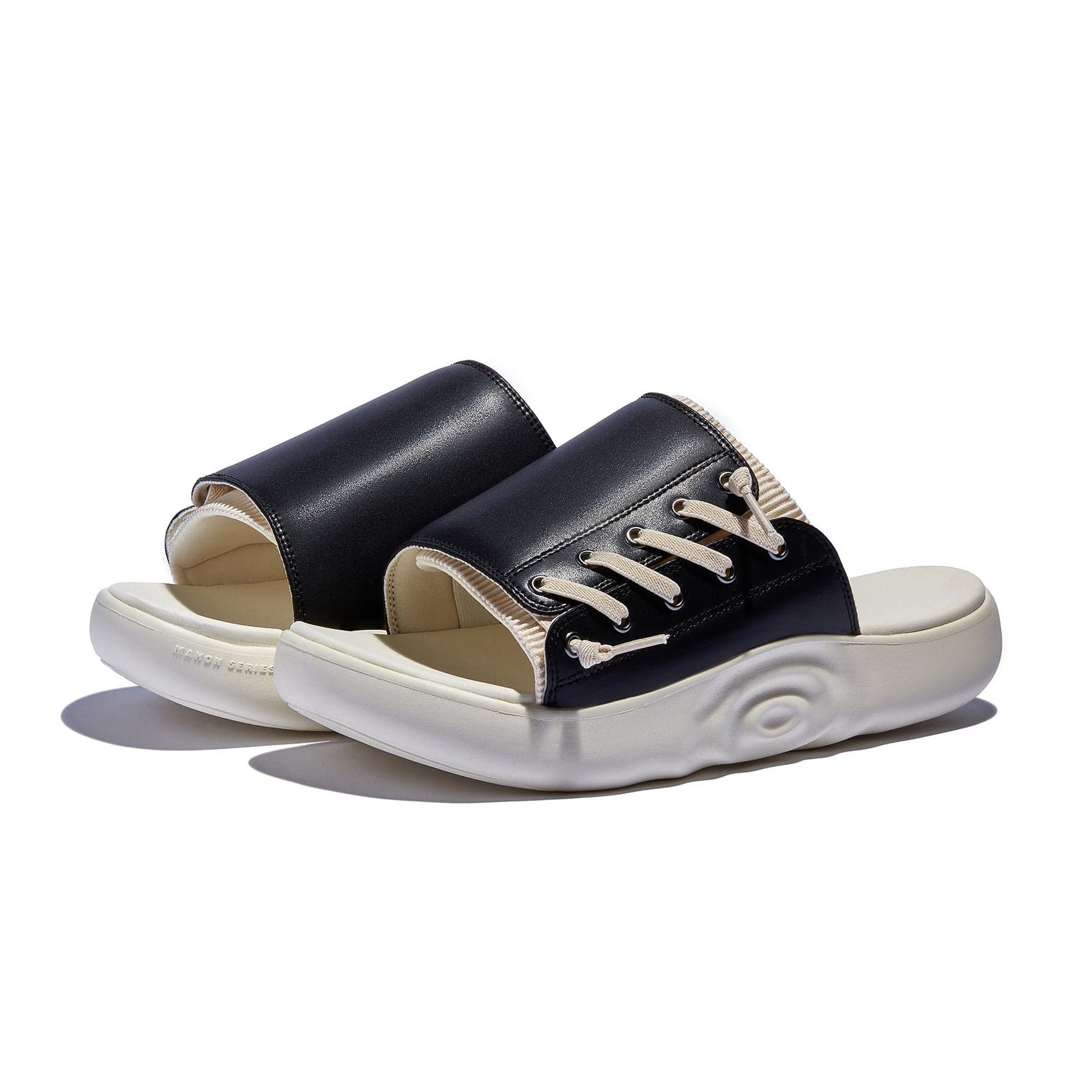 Pure Black Mahon II Men's Shoes - Comfortable & Stylish Casual Sneakers for Walking, Running & Everyday Wear