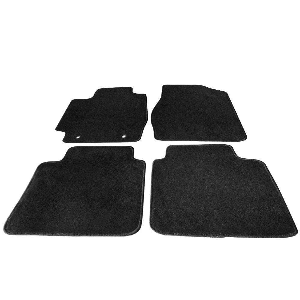 FREEMOTOR802® Premium Nylon Car Floor Mats for 2002-2006 Toyota Camry - 4PCS Black Non-Slip Custom Fit Floor Liners | Durable Interior Accessories Replacement | Perfect for Daily Commute & Road Trips