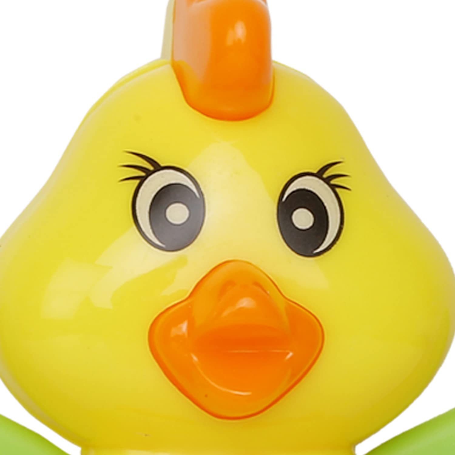 Safe Baby Rattle Toy with Teether - Orange & Yellow Duck Design for Newborns, Infants & Toddlers 3+ Months | Early Development & Sensory Play | Perfect for Playtime, Teething Relief & Learning Motor Skills