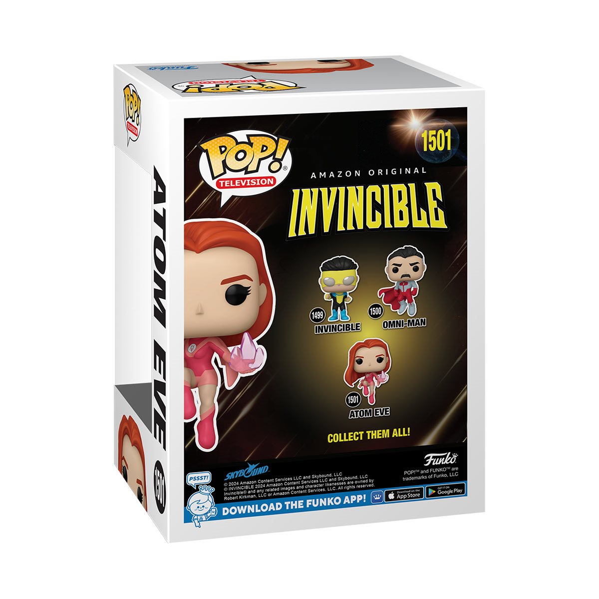Invincible Atom Eve Funko Pop! Vinyl Figure #1501 - Collectible Action Figure for Superhero Fans, Perfect for Display & Gifts