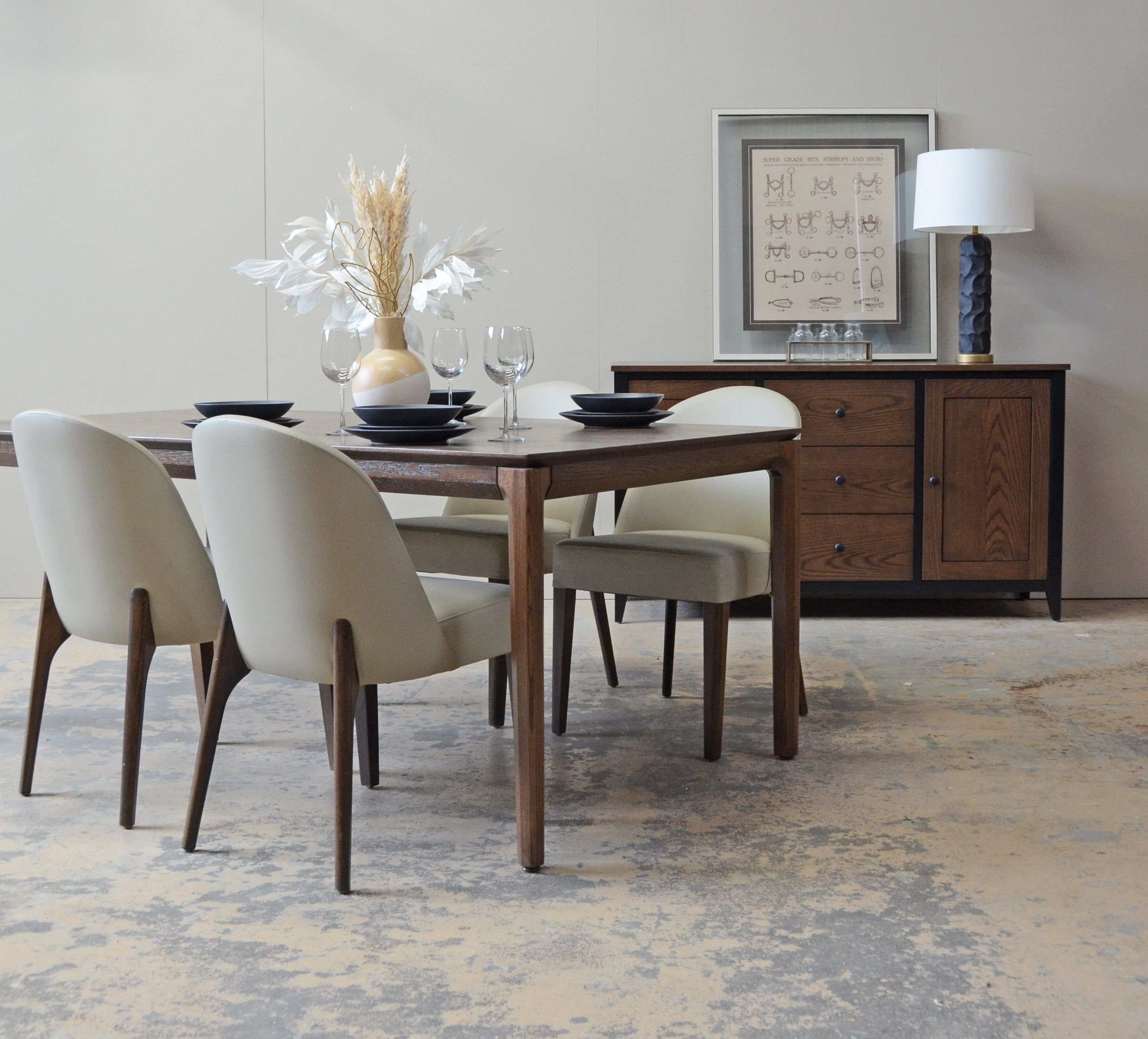 4 In Stock Vinyl Aspen Side Chairs - Modern Dining Chairs for Kitchen, Dining Room & Outdoor Patio - Waterproof & Easy to Clean