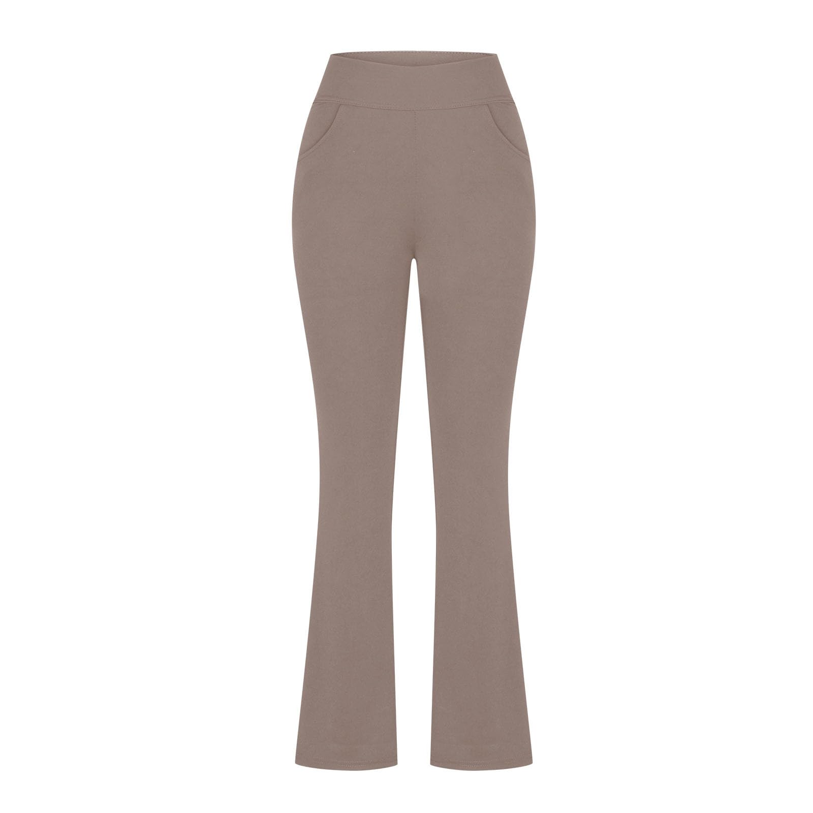 Women's High Waist Flare Yoga Pants - Bootcut Leggings with Tummy Control for Yoga, Hiking & Casual Wear | Sweat-Wicking Stretchy Workout Pants for Gym, Running & Outdoor Activities