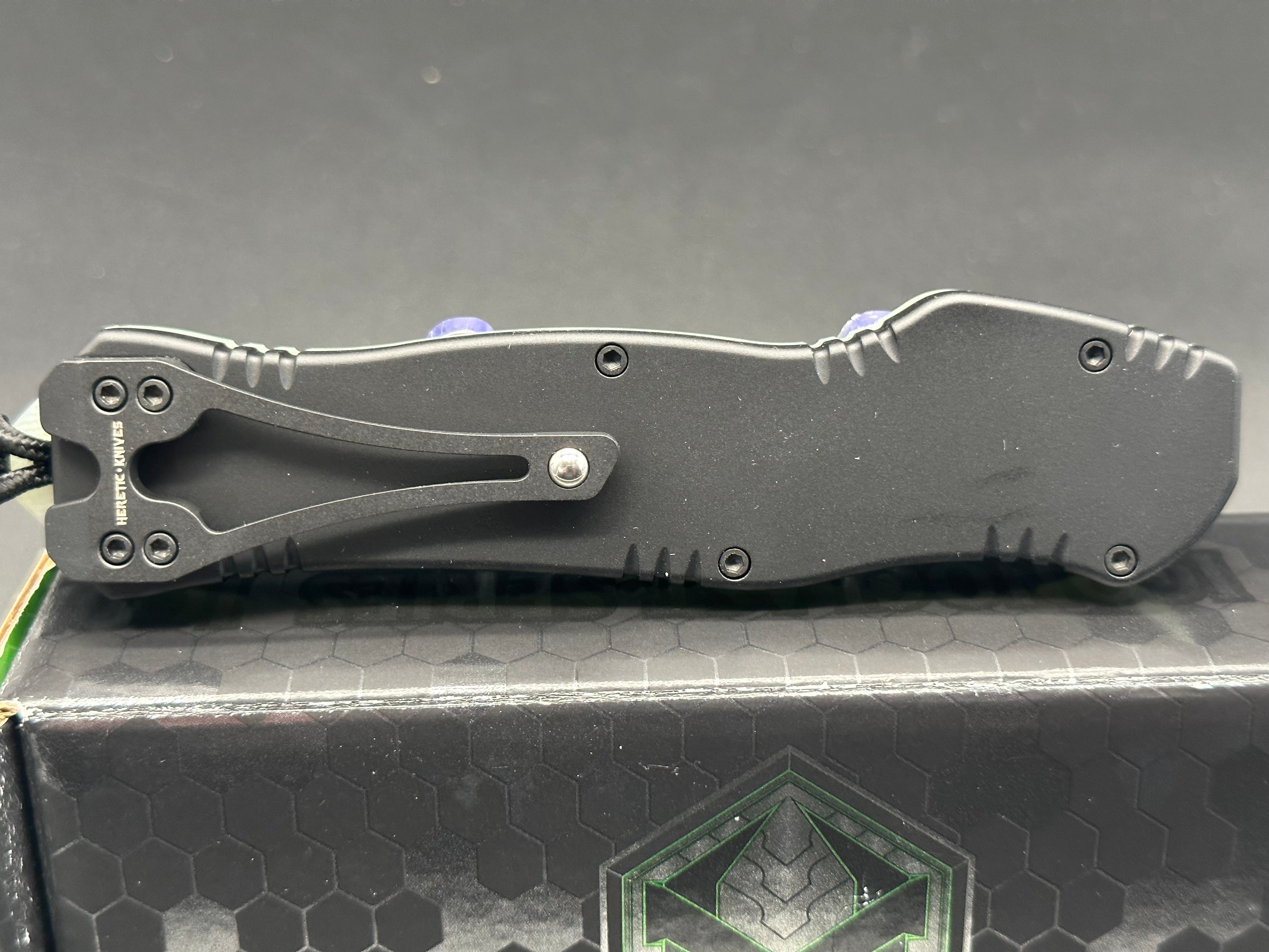 Heretic Hydra H007 10A Jade Green EDC Folding Knife - Perfect for Outdoor Camping, Hiking & Everyday Carry