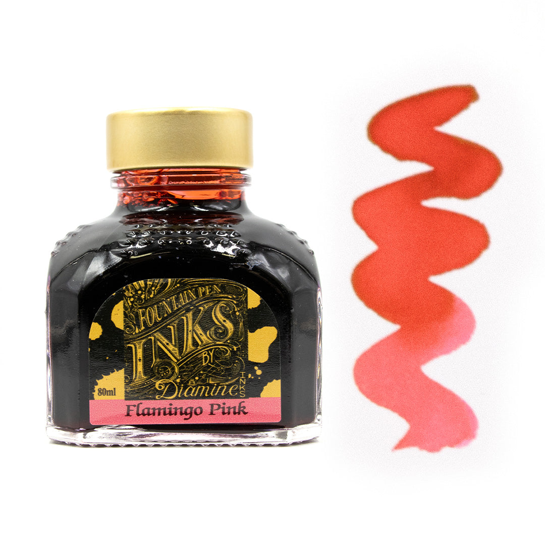 Premium Diamine Ink Bottle 80ml - Vibrant Fountain Pen Ink for Calligraphy, Journaling & Artistic Writing - Smooth Flow & Rich Colors