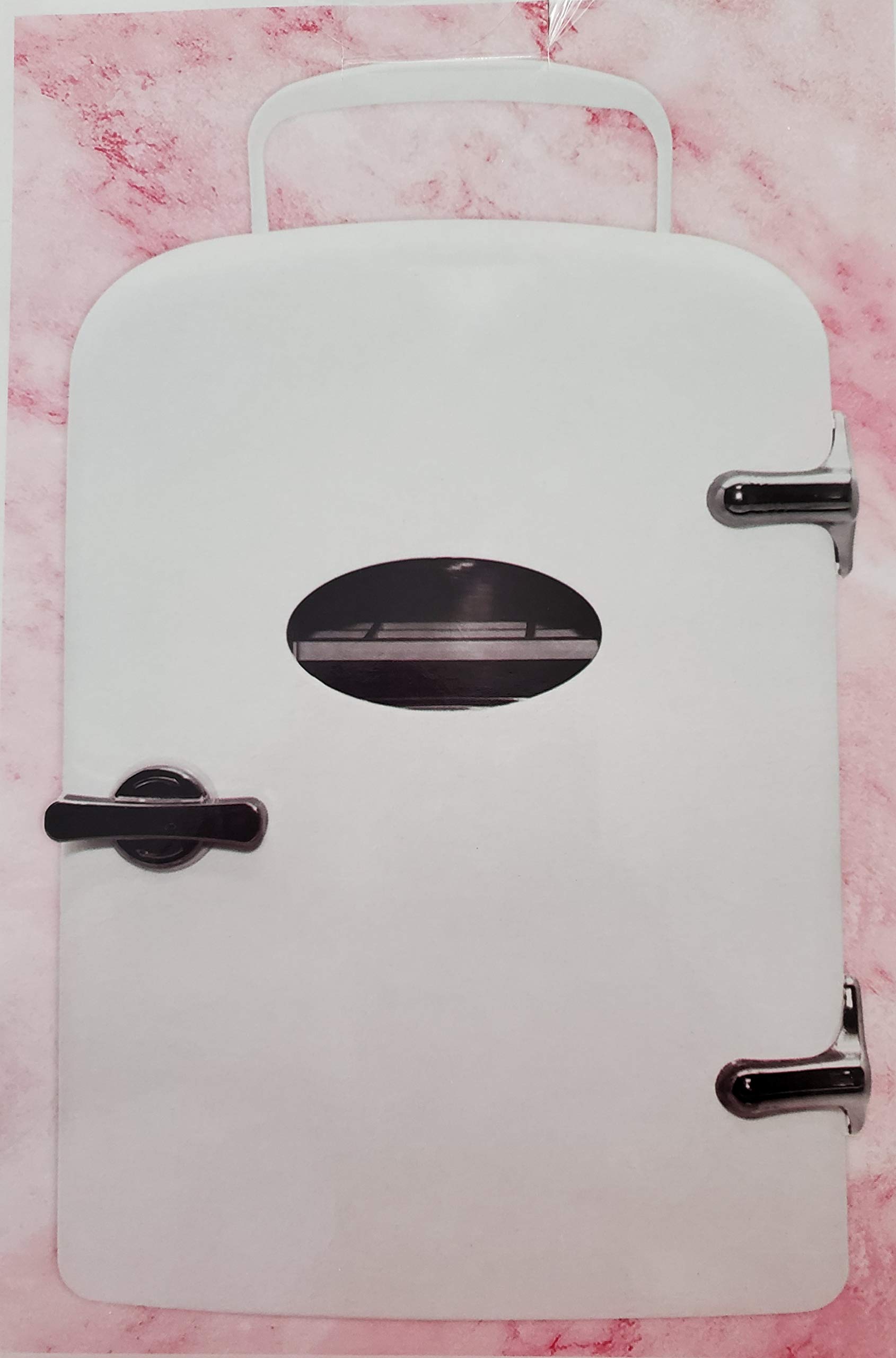 Mini Fridge Cooler & Warmer for Makeup, Skincare, Medications - Portable Cosmetic & Medicine Refrigerator for Home, Office, Dorm (White) - Perfect for Storing Serums, Perfumes & Insulin Safely