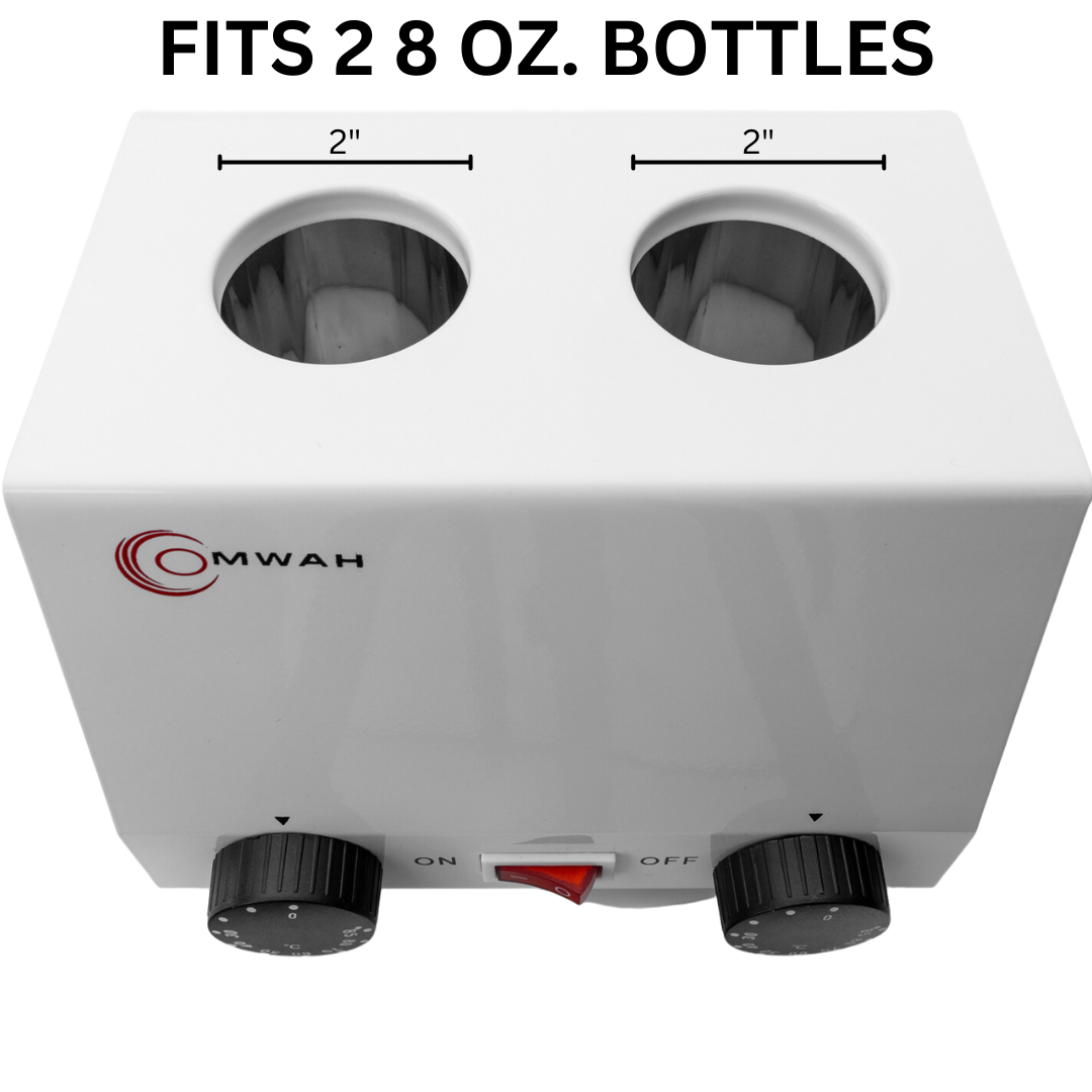 Premium Double Massage Oil & Lotion Warmer - Fast Heating for Relaxing Spa, Couples Massage & Professional Therapy - Perfect for Home, Salon & Spa Treatments