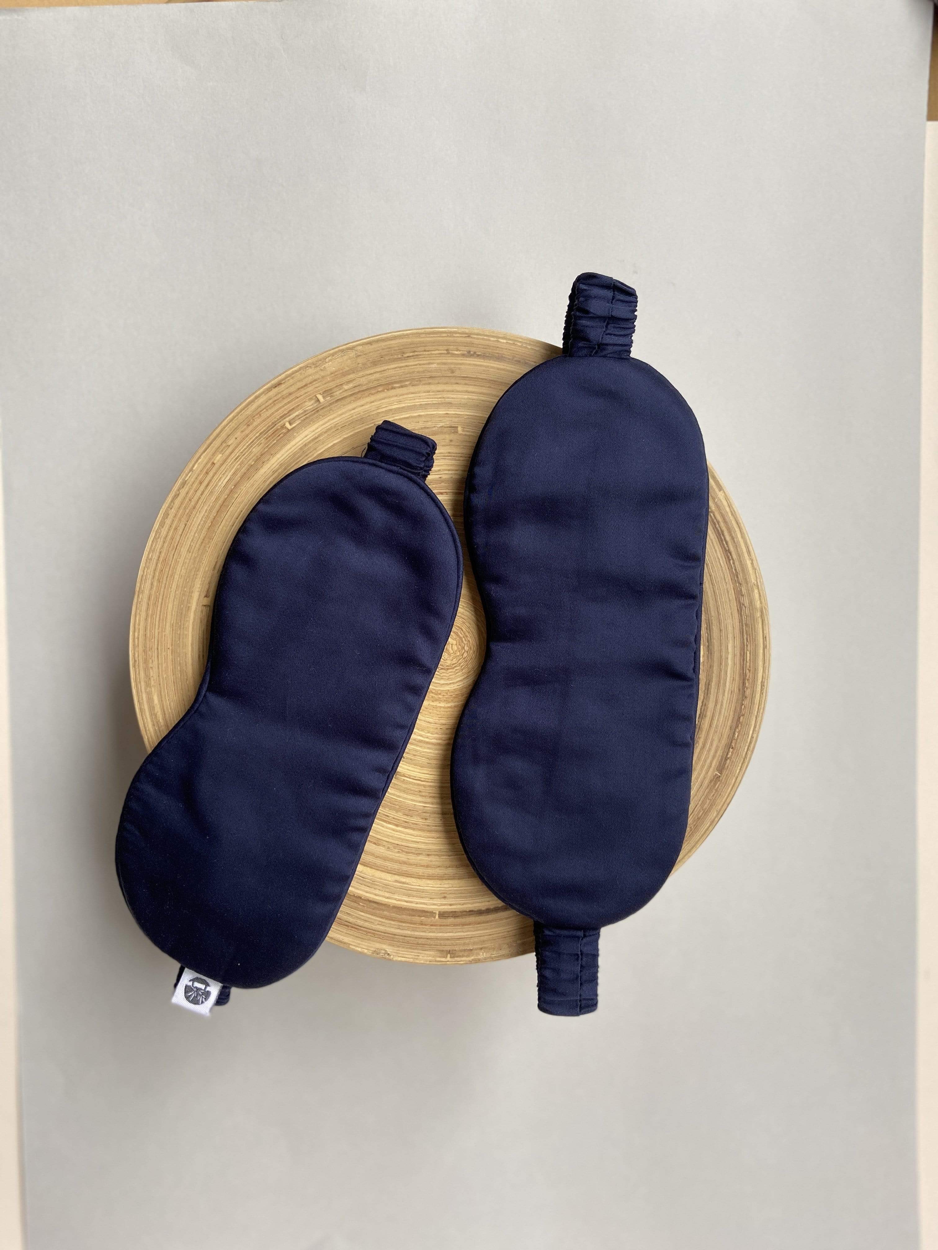 Silky Bliss Bamboo Sleep Mask for Women & Men - Soft & Breathable Eye Mask for Sleeping, Travel & Meditation - Blackout Blindfold for Better Sleep & Relaxation