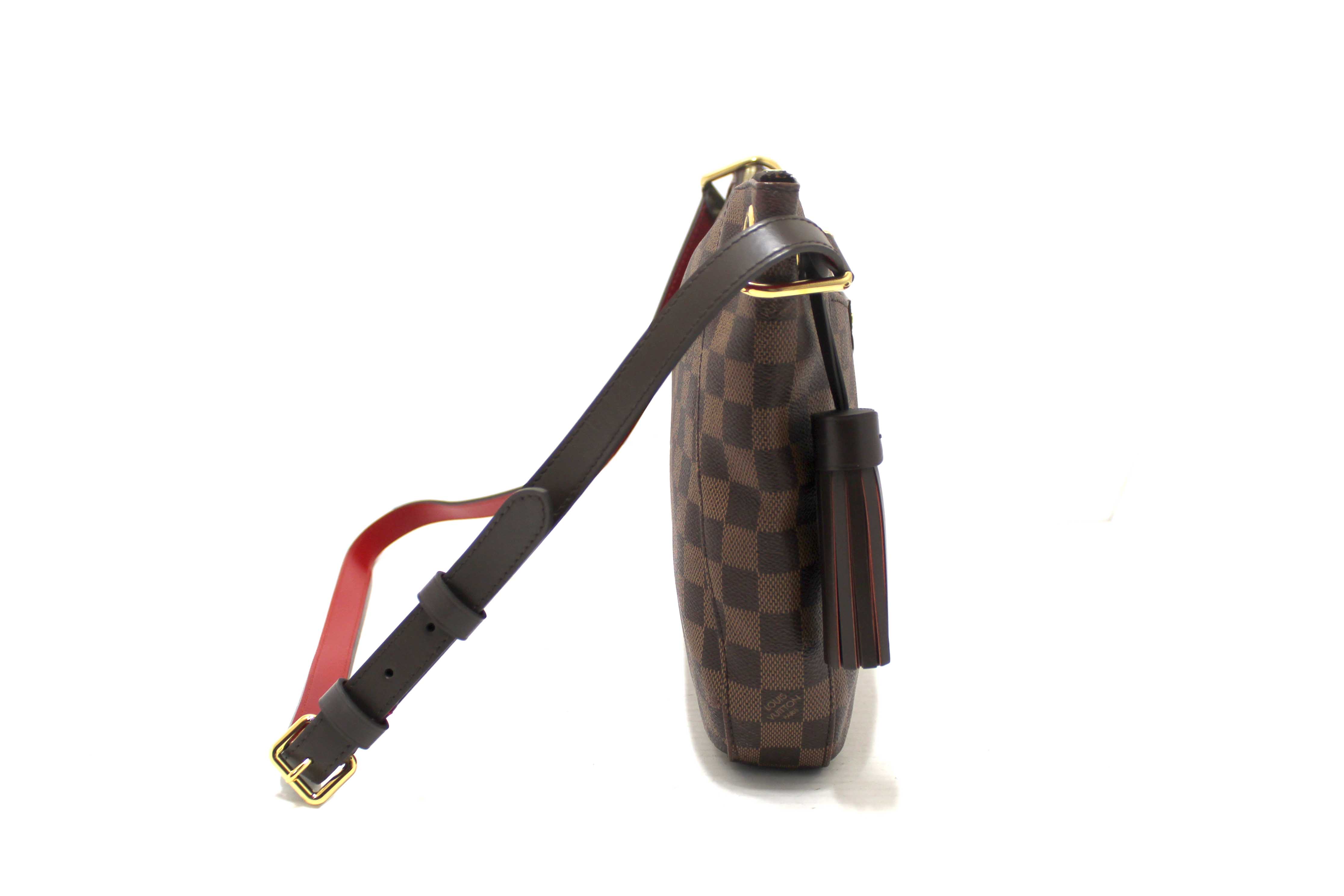 Authentic Louis Vuitton Damier Ebene South Bank Besace Messenger Bag for Women - Luxury Crossbody Bag for Travel, Work & Everyday Use
