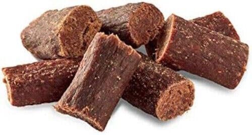 NATURE'S MENU Original Mixed Variety Real Meaty Dog Treats for Puppies & Adult Dogs - 60g (3 Flavors) Case of 12 - High Protein Training Snacks for Reward & Dental Health