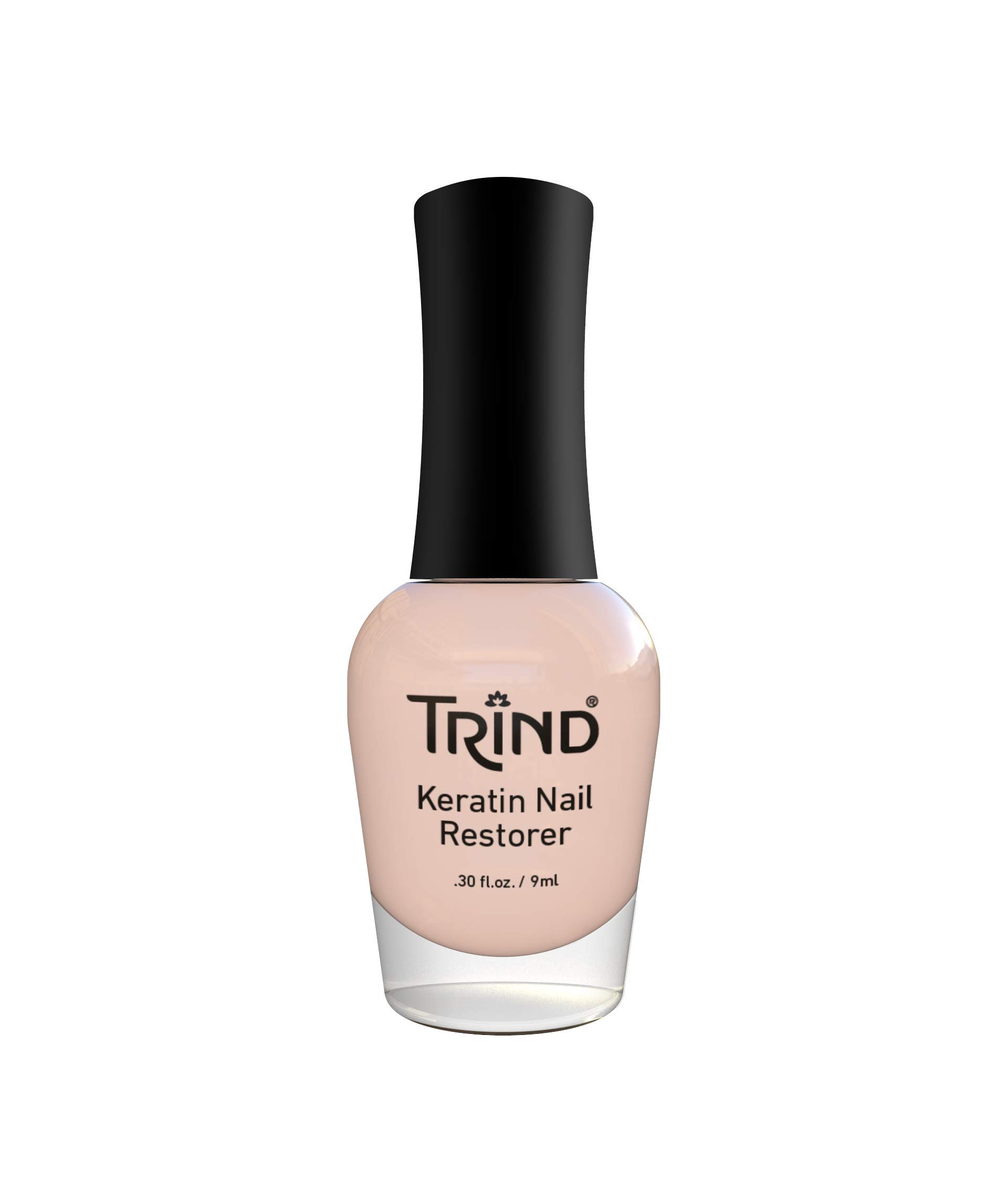 Trind Keratin Restorer - Nail Strengthener for Damaged & Brittle Nails, 9ml Treatment for Stronger, Healthier Nails | At-Home Nail Care Solution for Weak, Peeling Nails