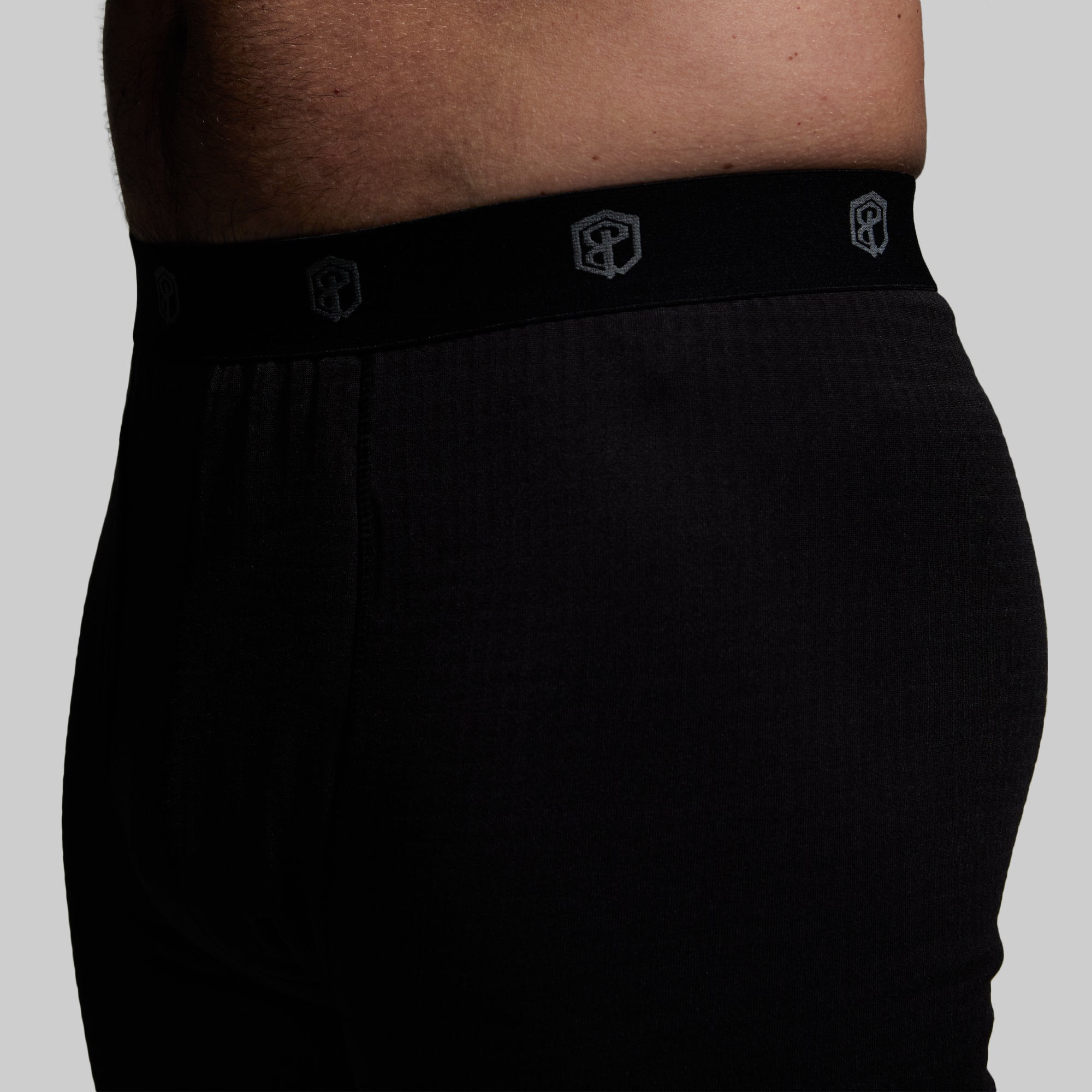 Men's Thermal Base Layer Pants - Quiver Insulated Winter Underwear for Cold Weather (Black) | Perfect for Skiing, Snowboarding & Outdoor Activities