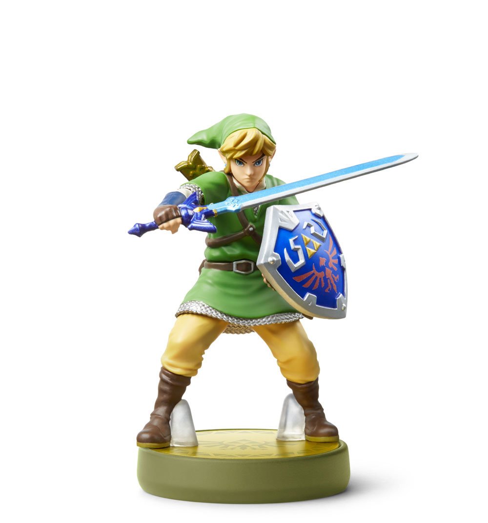 Legend of Zelda Skyward Sword amiibo - Nintendo Switch Compatible - Official Nintendo Figure - Perfect for Gaming Collectors & Zelda Fans - Use in Breath of the Wild & Other Switch Games