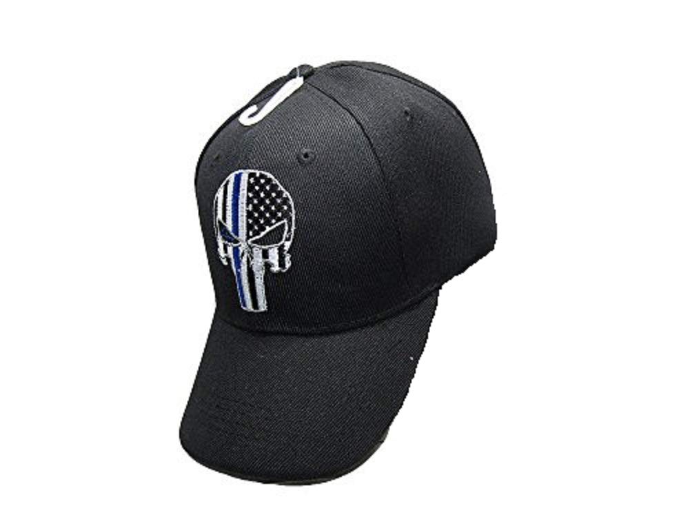 Thin Blue Line Police Hat - USA Flag Baseball Cap for Law Enforcement & First Responders - Perfect for Duty, Patrol & Everyday Wear