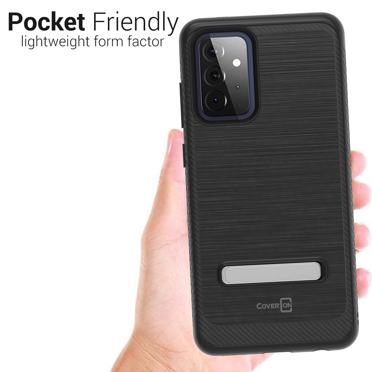 Magnetic Samsung Galaxy A52 Case - Metal Rugged Cover for Work & Travel