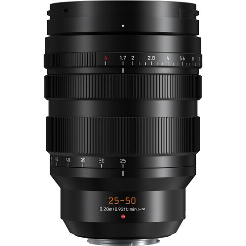 Panasonic Leica DG Vario Summilux 25-50mm f/1.7 ASPH. Lens - Professional Fast Aperture Zoom Lens for Micro Four Thirds Cameras - Perfect for Portrait, Street & Low Light Photography