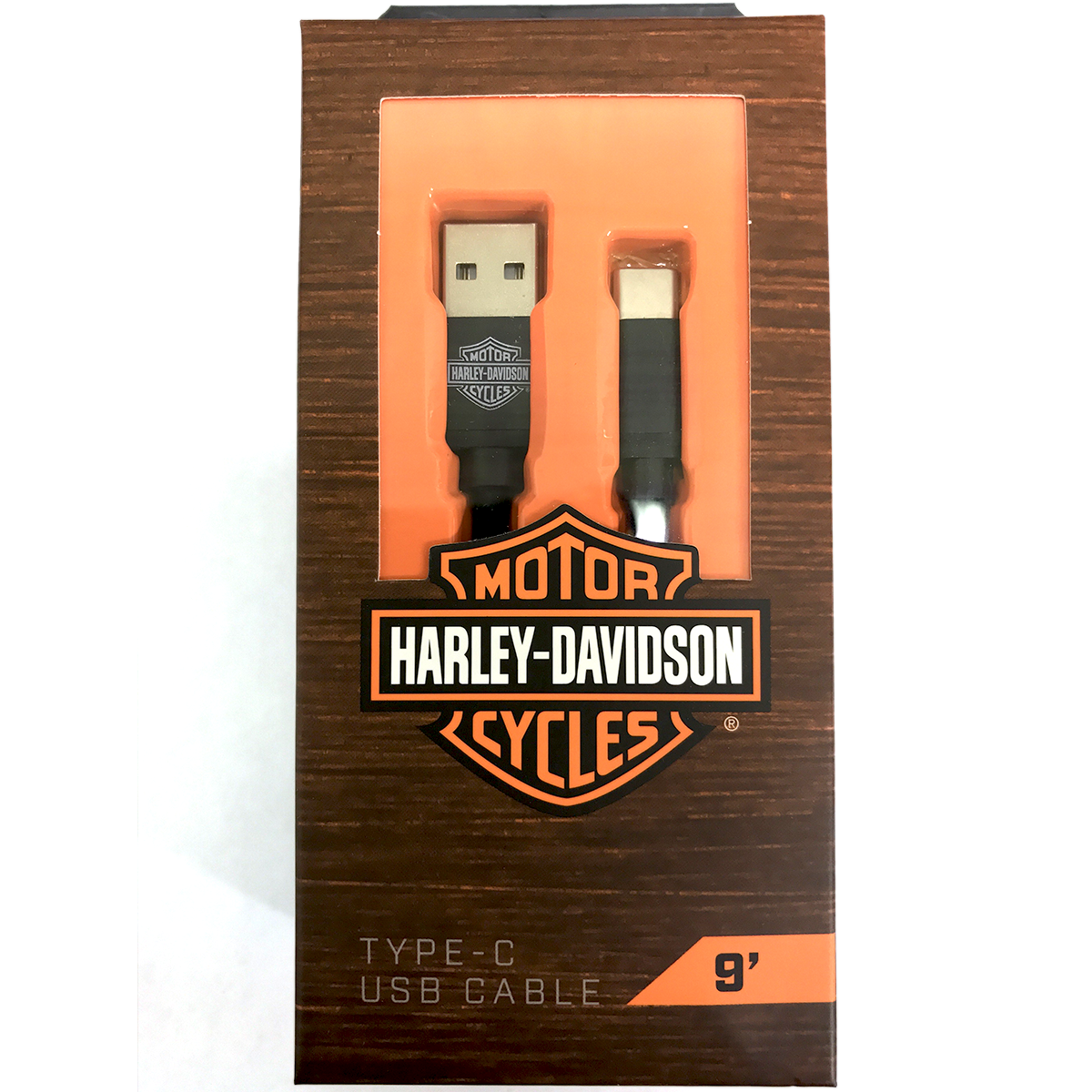 FONEGEAR Venture Harley Davidson 9ft USB C Cable - Fast Charging & Data Sync for Motorcycles, Phones, Tablets & More (Perfect for Road Trips & Outdoor Adventures)