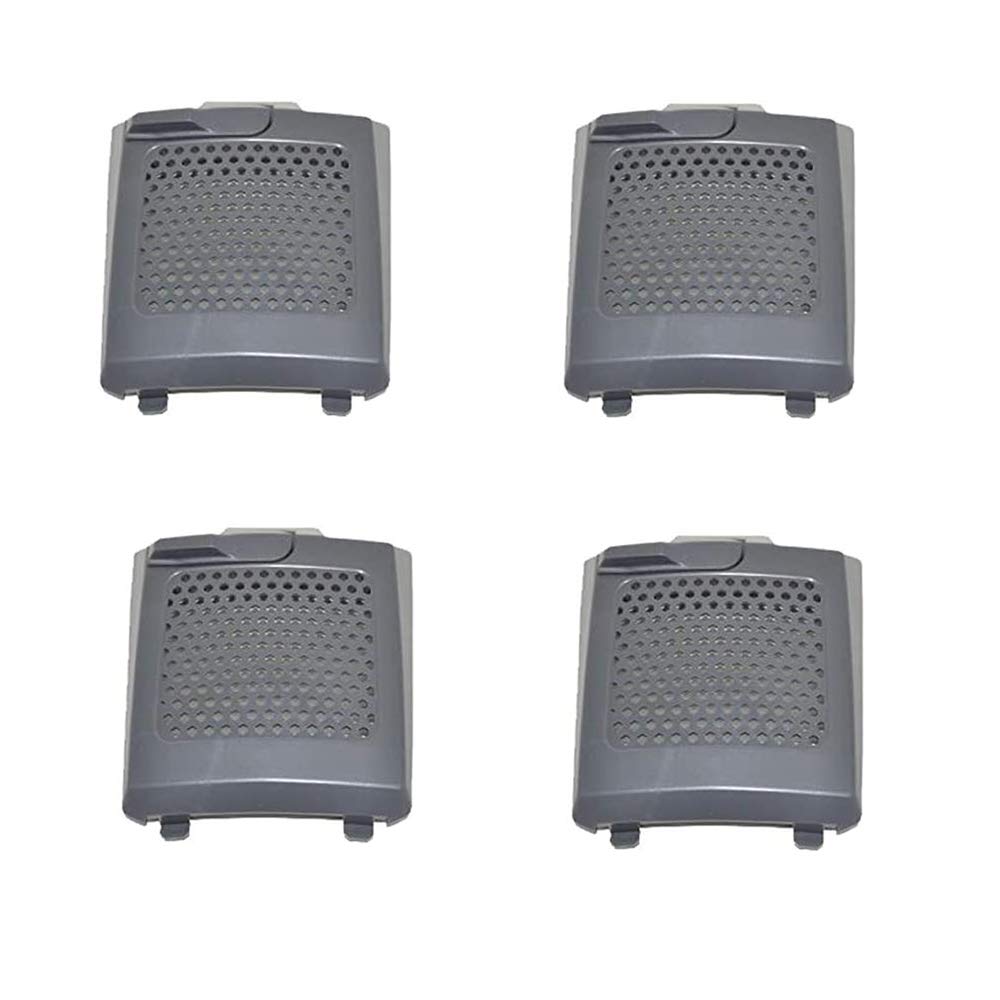 Proteam Pro 10 Backpack Vacuum Exhaust Filter Door (4 Pack) - Replacement Part for Cleaning Efficiency