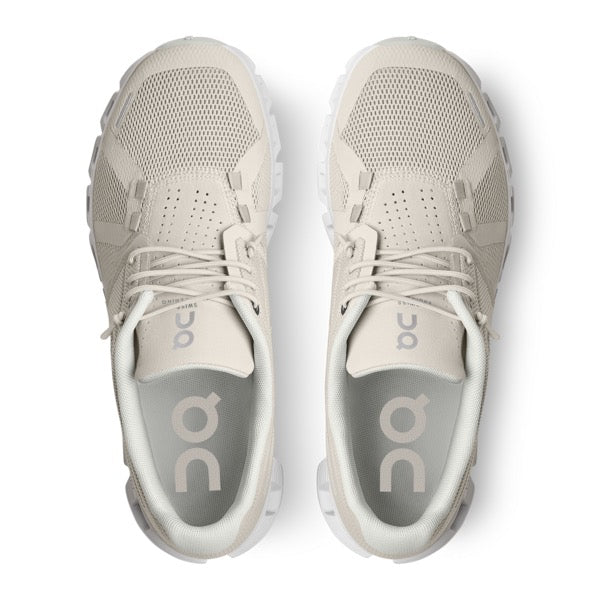 Women's Cloud 5 Running Shoes - Lightweight Pearl White Sneakers for Jogging, Gym & Everyday Wear