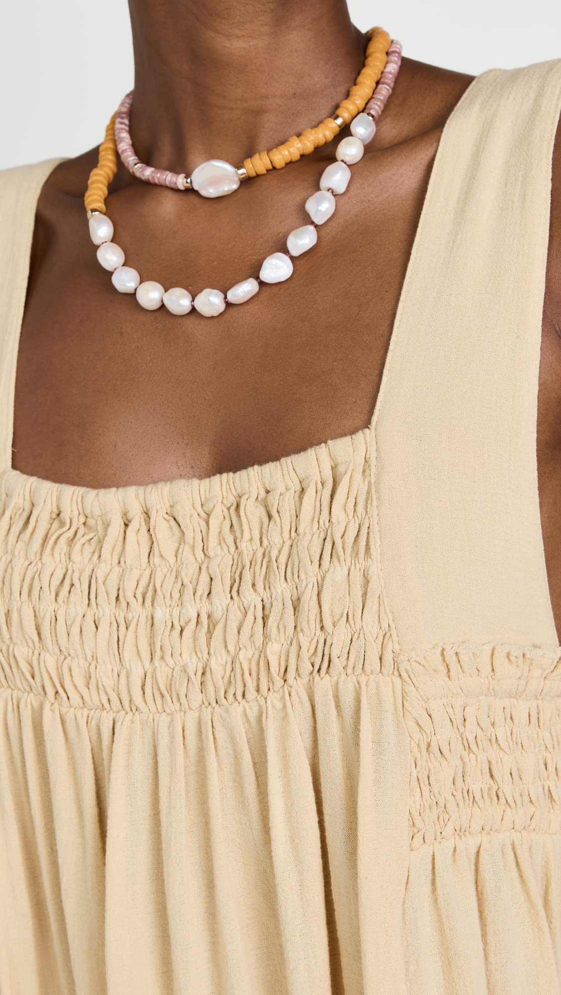Free People Women's Delphine Midi Dress - Flowy Boho Chic Summer Dress with V-Neck & Ruffle Sleeves | Perfect for Beach Vacations, Music Festivals & Date Nights