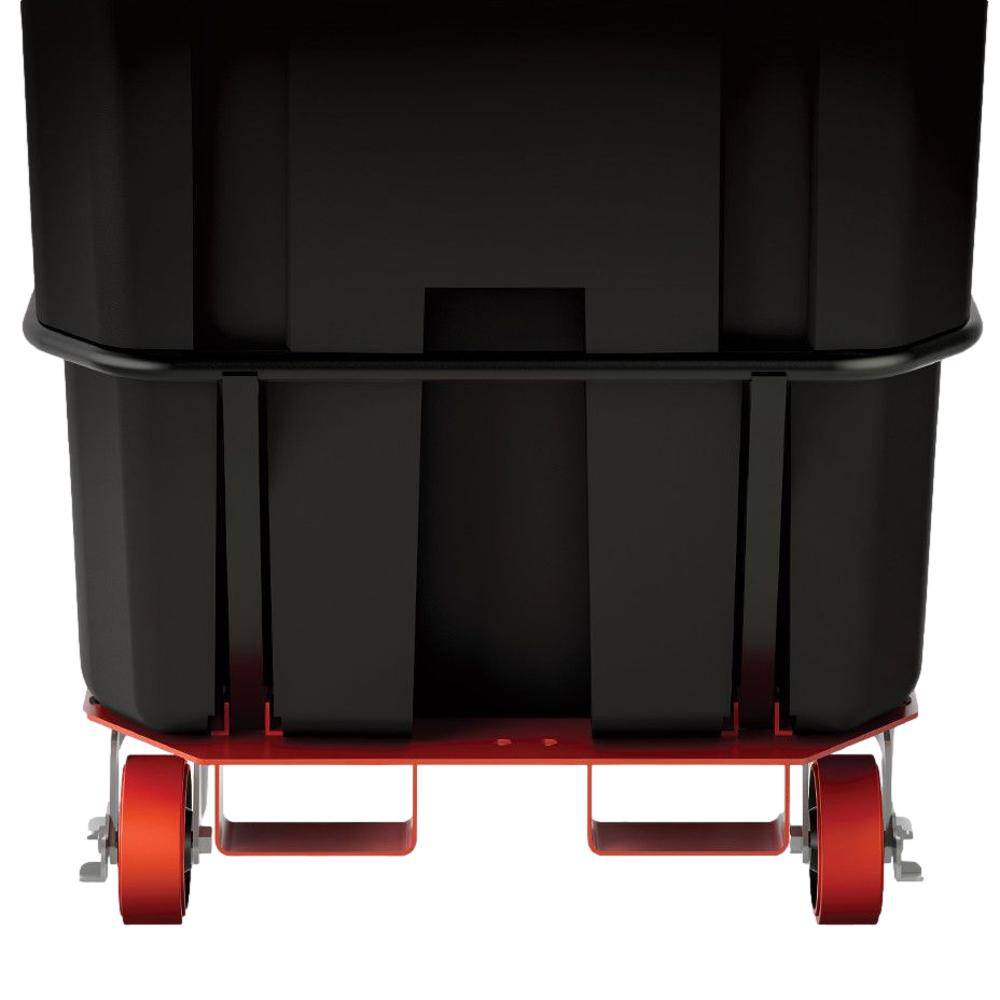 1 Cubic Yard Heavy Duty Tilt Truck - Durable Utility Cart for Construction, Landscaping & Warehouse Use - Perfect for Moving Dirt, Gravel & Heavy Materials
