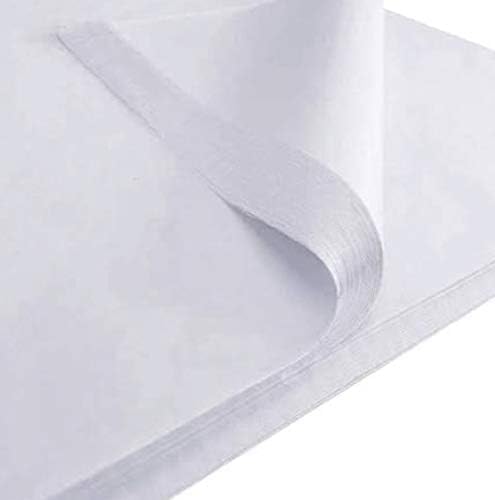 Premium 50-Pack Large White Tissue Paper Sheets 20