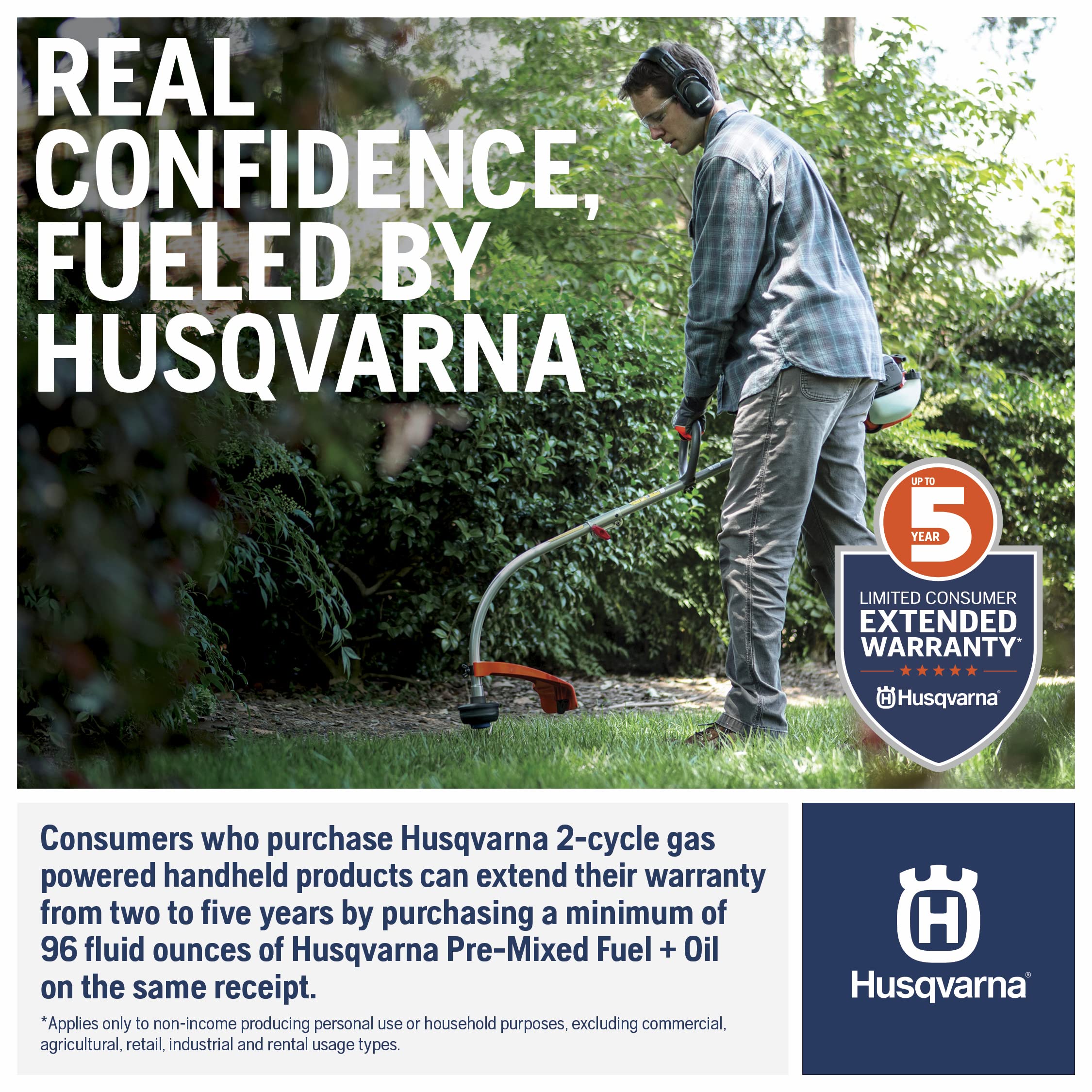 Husqvarna 125B 28cc 2-Cycle Gas Leaf Blower - 1.1HP, 470 CFM, 170 MPH - Powerful Handheld Yard Blower with Ergonomic Design - Perfect for Fall Leaf Cleanup, Lawn Maintenance & Landscaping - Great Gift for Dad, Homeowners & Gardeners
