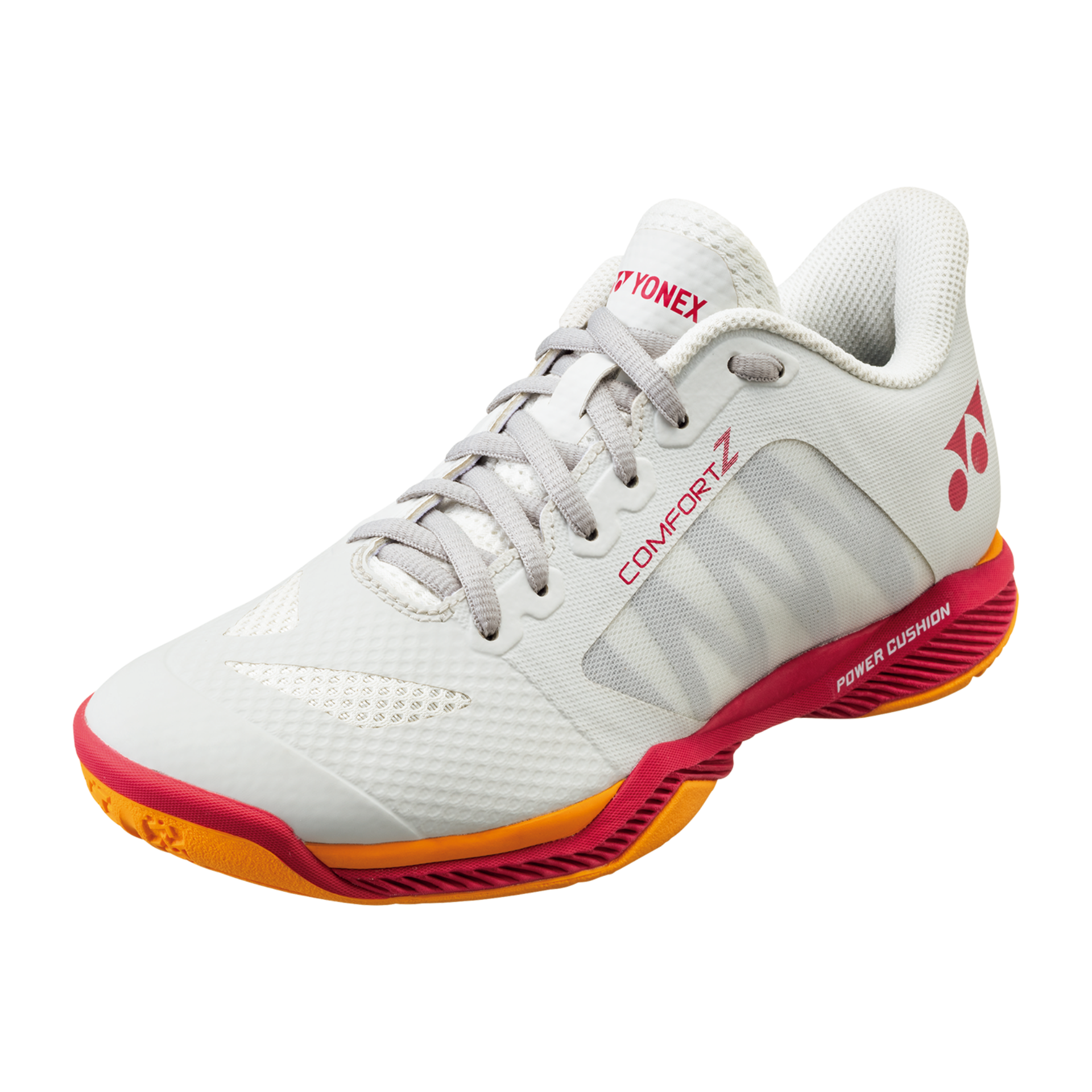 Yonex Power Cushion Comfort Z3 Women's Tennis Shoes - Off White/Red - Perfect for Court Play & Casual Wear