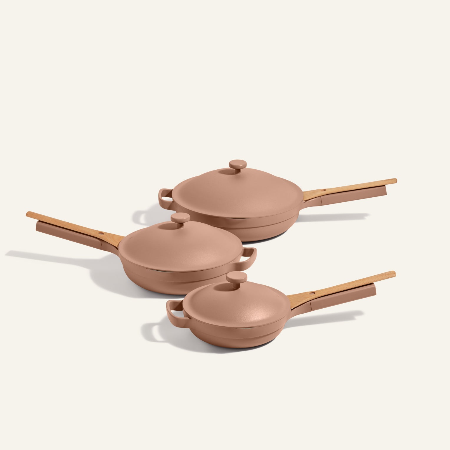Always Pan Trio - Nonstick Ceramic Cookware Set with Lid (10