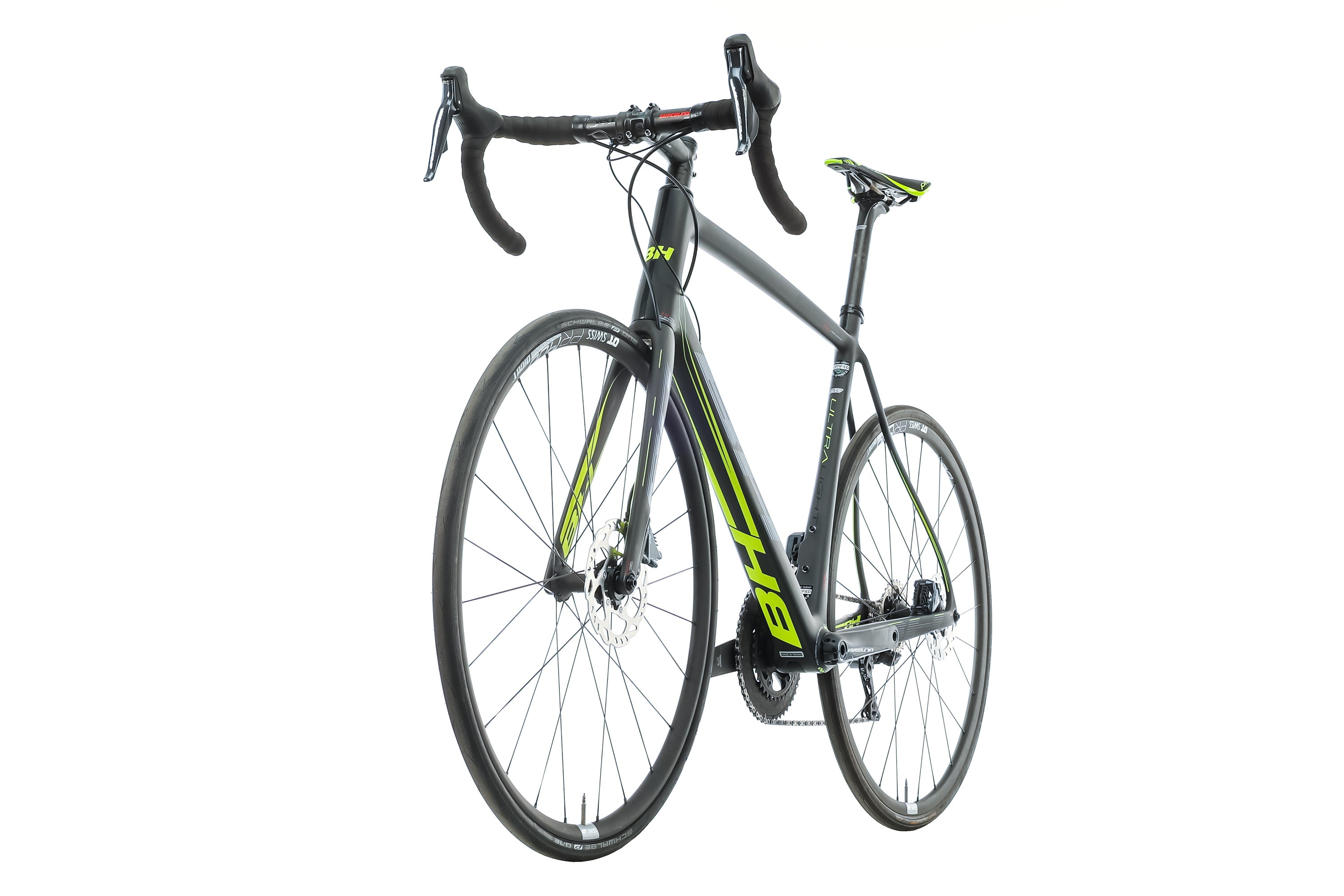 BH Bikes Ultralight Evo Disc Road Bike 2018 - X Large Size, Lightweight Carbon Frame, Disc Brakes for High-Speed Performance - Perfect for Road Racing, Endurance Cycling & Commuting