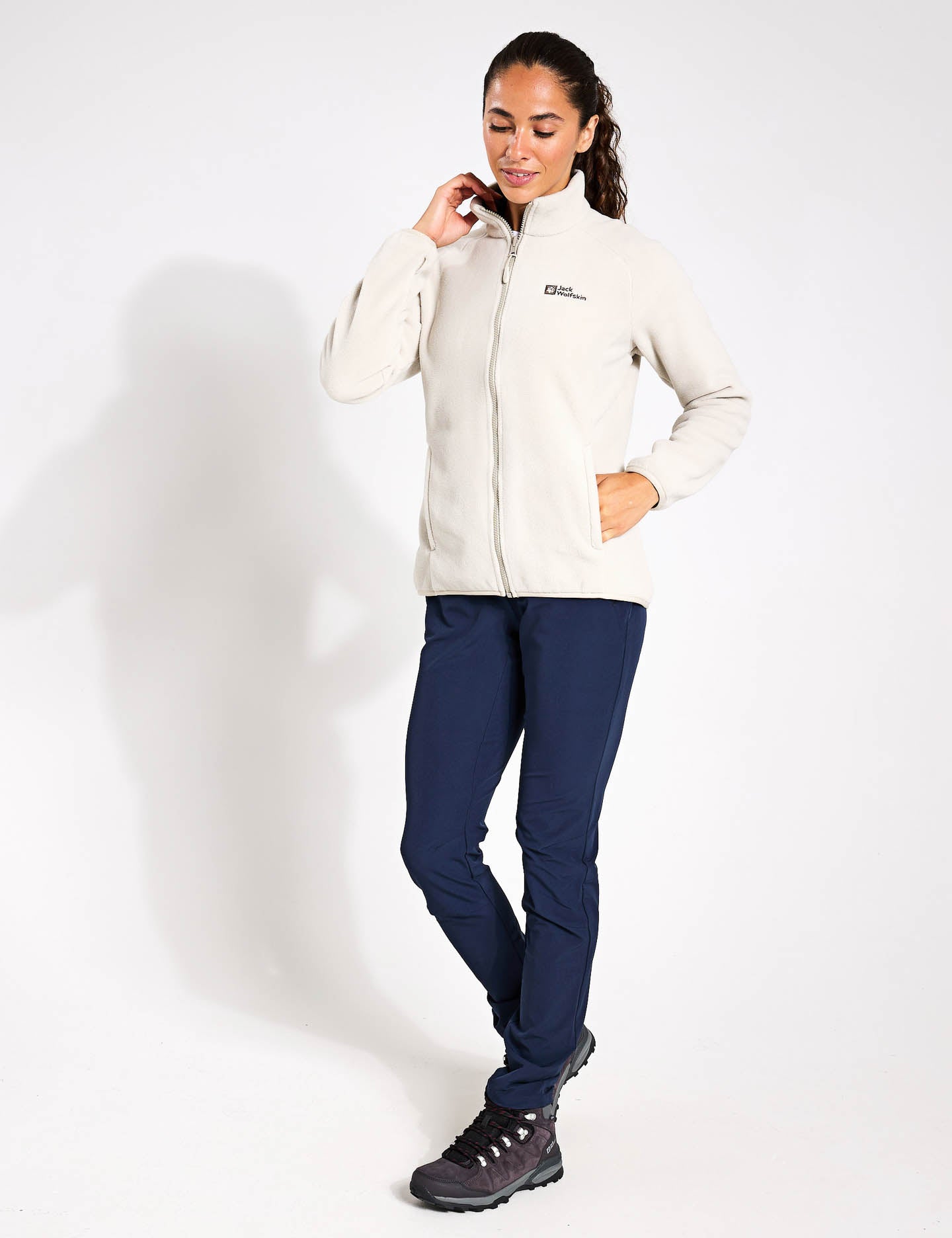 Moonrise Full Zip Fleece Jacket for Men & Women - Soft & Warm Winter Outerwear - Perfect for Hiking, Camping & Outdoor Activities