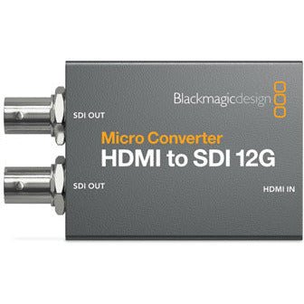 Blackmagic Micro Converter HDMI to SDI 12G - 20 Pack (No PSU) | Professional Video Conversion for Live Streaming, Broadcast & Studio Production