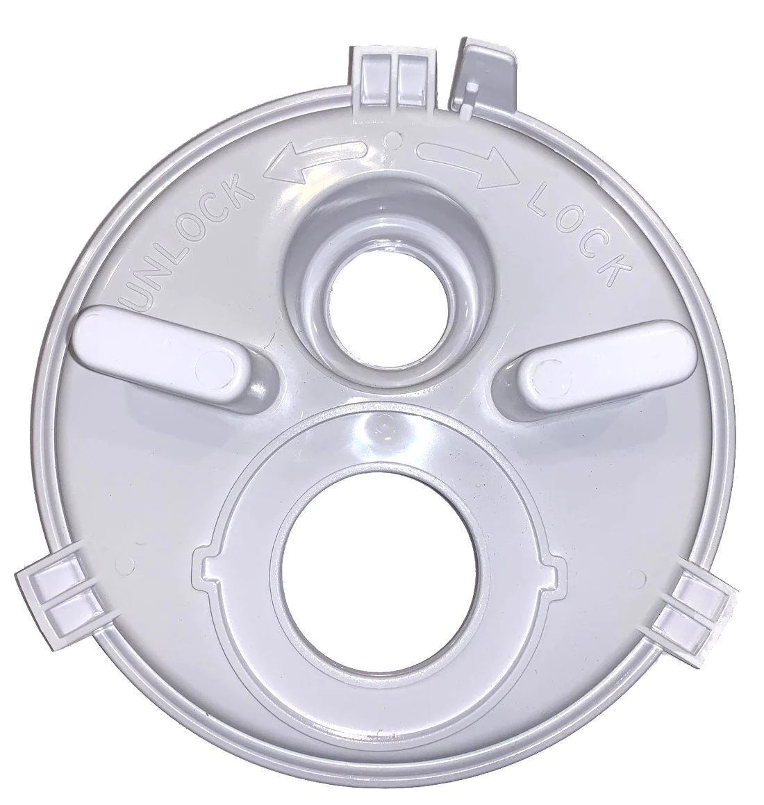 Poolrite S2500 2-Hole Swimming Pool Return Jet Fitting - Durable In-Ground Pool Water Return Fittings for Efficient Water Circulation | Perfect for Pool Maintenance & Water Flow Control