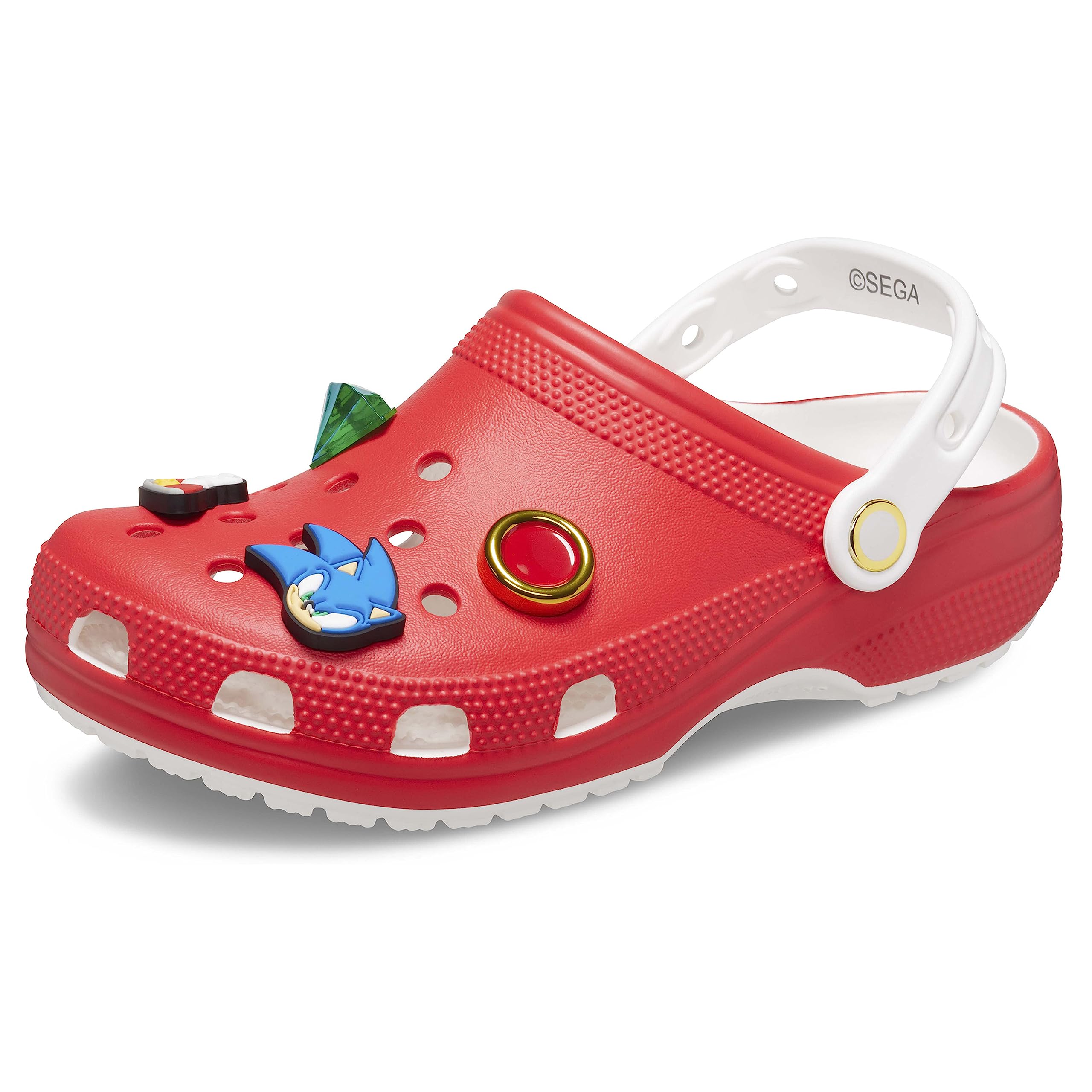 Crocs Unisex-Adult Sonic The Hedgehog Classic Clogs - Lightweight Comfortable Slip-On Shoes for Men & Women - Perfect for Casual Wear, Outdoor Activities & Home Use