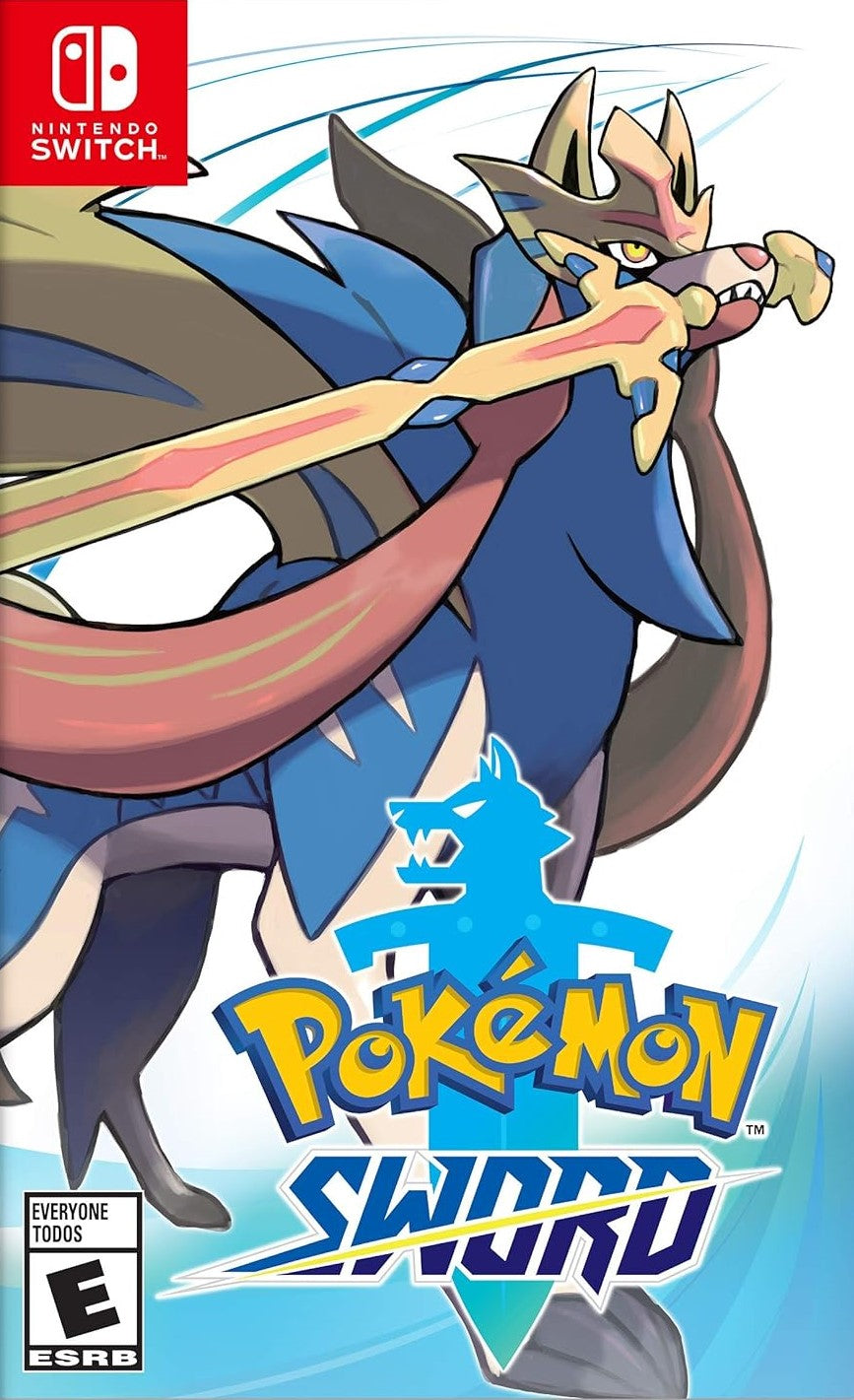 Used Pokemon Sword Nintendo Switch Video Game - Authentic Pre-Owned Copy for Switch Console | Perfect for Gaming Enthusiasts & Pokemon Fans | Great for Travel, Parties & Family Game Nights