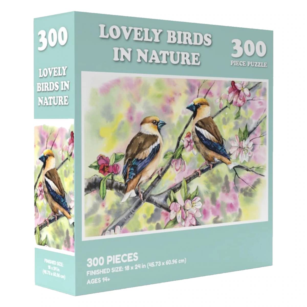 Wilder Games Lovely Birds Prank Puzzle - 300 Piece Jigsaw Puzzle for Adults & Teens | Fun Family Game Night Activity | Stress Relief & Brain Teaser Challenge