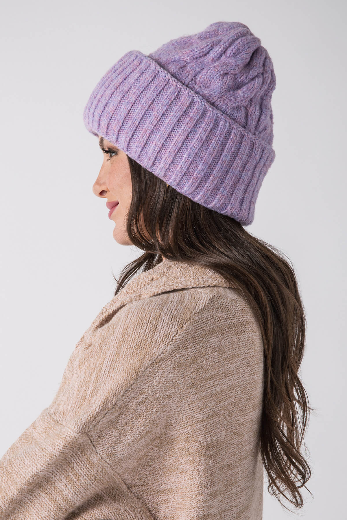 Free People Coast Line Beanie - Soft Knit Winter Hat for Women - Perfect for Skiing, Snowboarding & Cold Weather Outdoor Activities