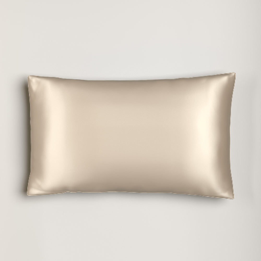 PureCare 100% Pure Silk Pillowcase for Hair & Skin - Hypoallergenic Cooling Pillow Cover for Beauty Sleep, Travel & Bedroom Luxury