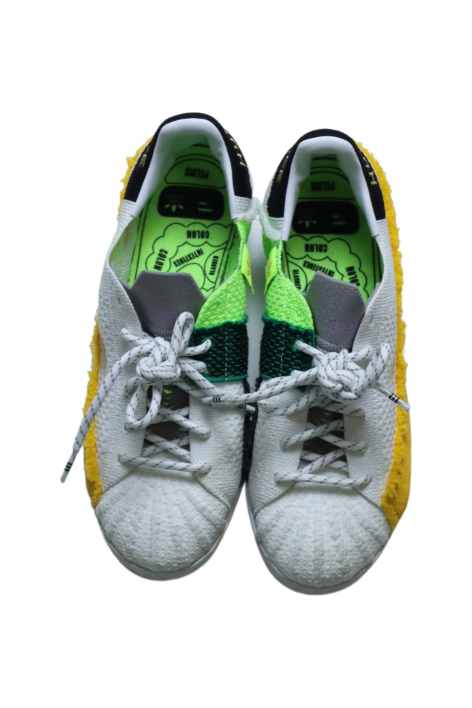 Adidas x Pharrell Williams Sneakers for Men - Size 12Y & 13Y (EU 38.5) - Comfortable Running Shoes for Casual Wear & Street Style Fashion