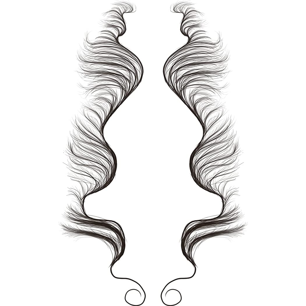 Dorakitten DIY Waterproof Hair Stickers - Unisex Fashion Hair Accessories for Styling & Forehead Decoration | Perfect for Cosplay, Parties & Daily Wear