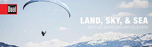 Dual Electronics XGPS150A Universal Bluetooth GPS Receiver with WAAS Support | Portable Multipurpose GPS for Hiking, Boating & Travel | Enhanced Navigation for Outdoor Adventures