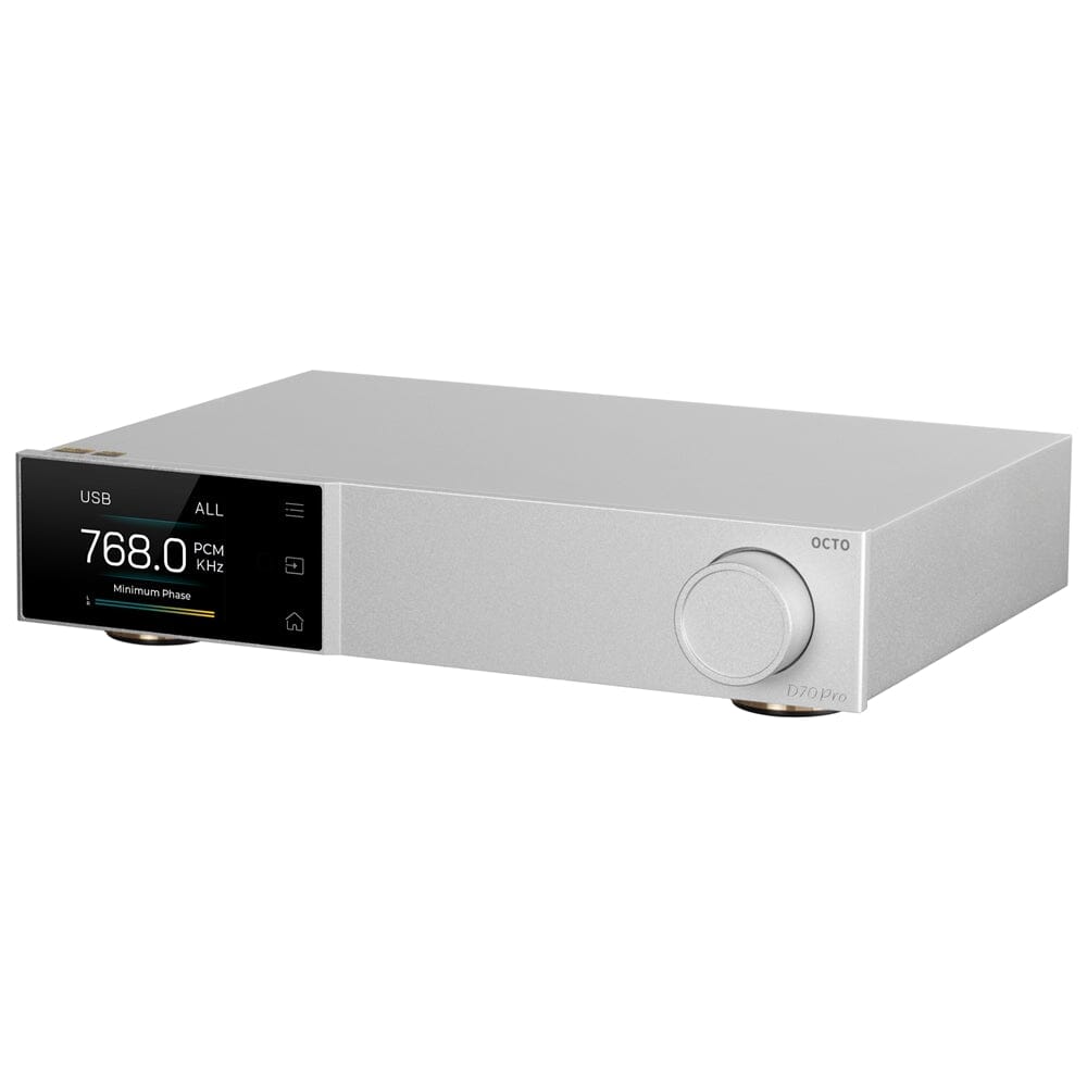 TOPPING D70Pro OCTO 8X CS43198 Bluetooth 5.1 HiFi DAC Decoder - Premium Audio for Home Theater, Studio Recording & Audiophile Listening