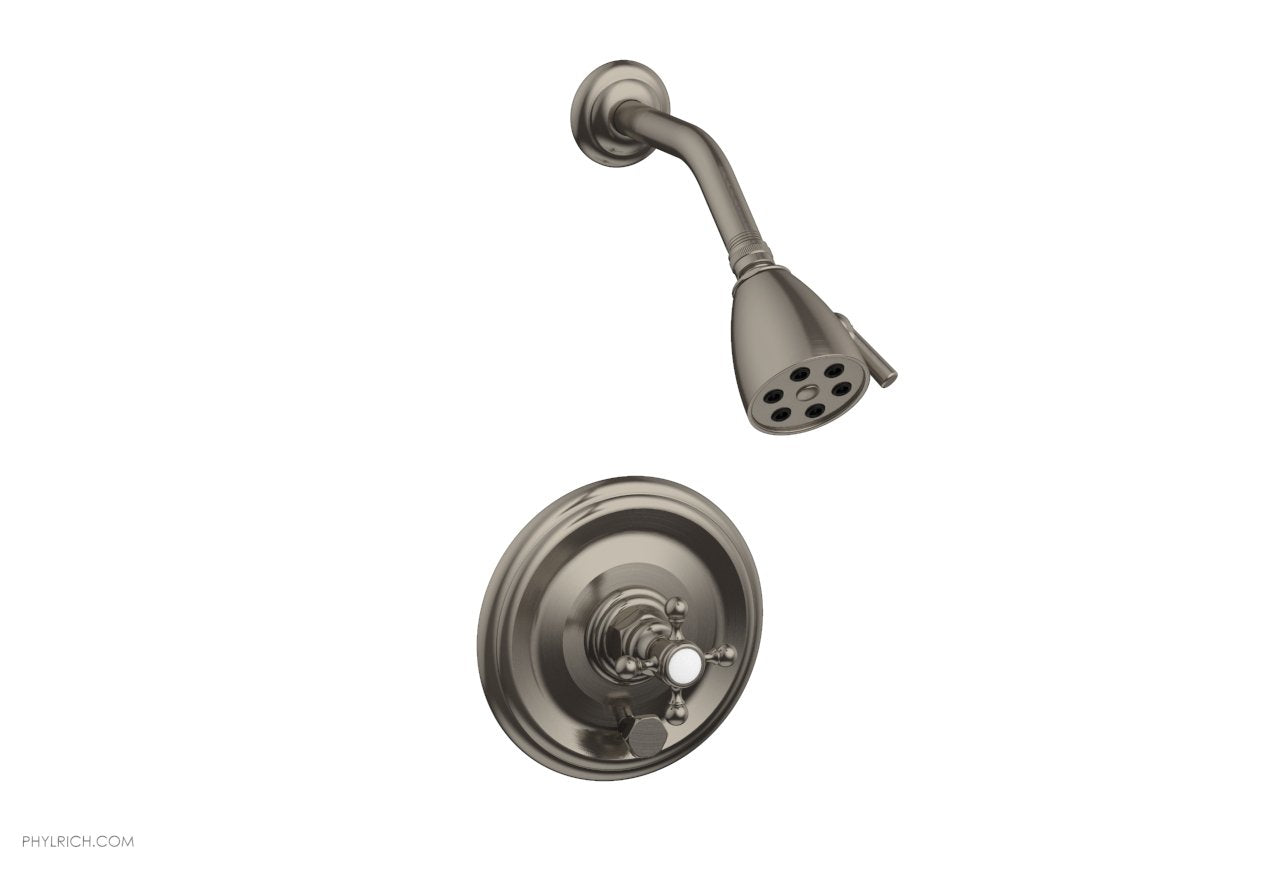 HEX TRADITIONAL Pressure Balance Shower and Diverter Set (No Spout) 4 151 - Perfect for Modern Bathroom Renovations & Water-Saving Showers