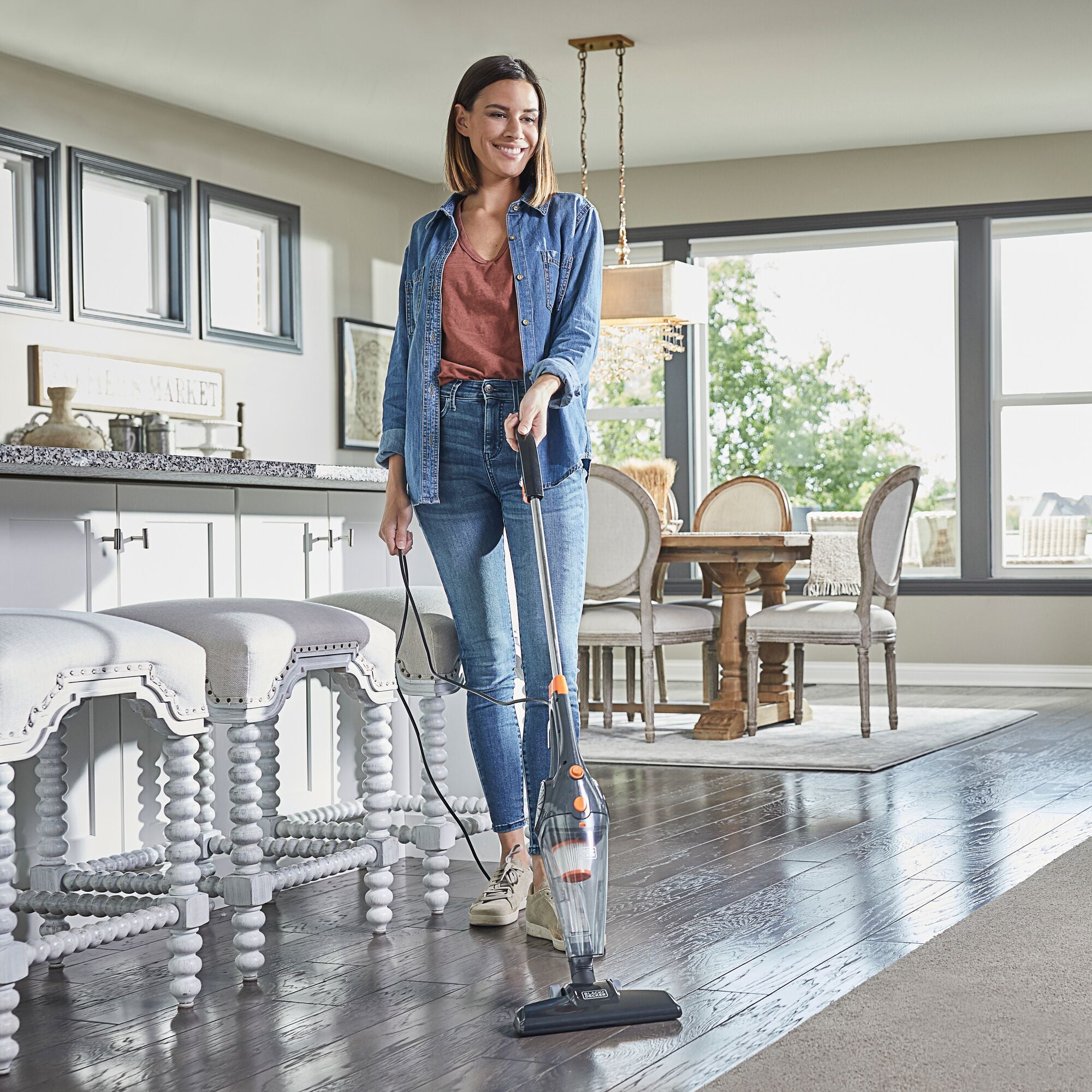 3 in 1 Cordless Stick & Handheld Vacuum Cleaner - Lightweight Powerful Suction for Hard Floors & Carpets - Perfect for Home, Car & Pet Hair Cleaning