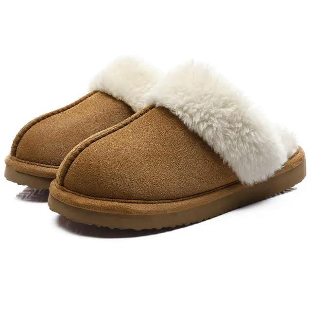 Women's Winter Slippers - Cozy Warm House Shoes for Indoor & Outdoor Use - Non-Slip Fuzzy Home Slippers for Relaxing at Home, Office, or Travel
