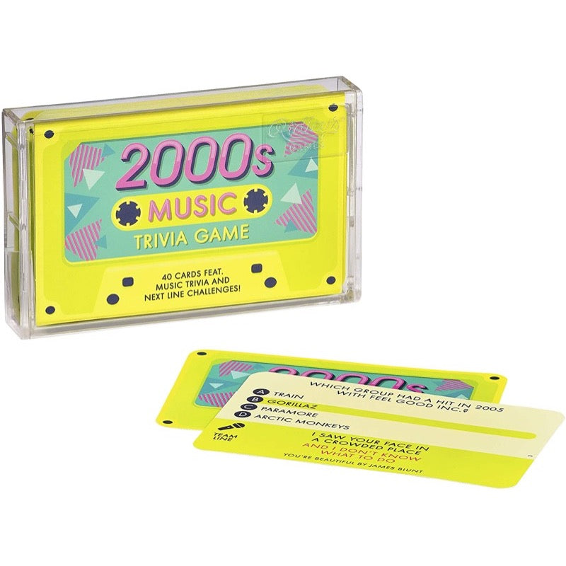 2000s Music Trivia Game - Fun Pop Culture Quiz for Parties & Nostalgic Music Lovers | Perfect for Game Nights, Road Trips & Music Themed Events